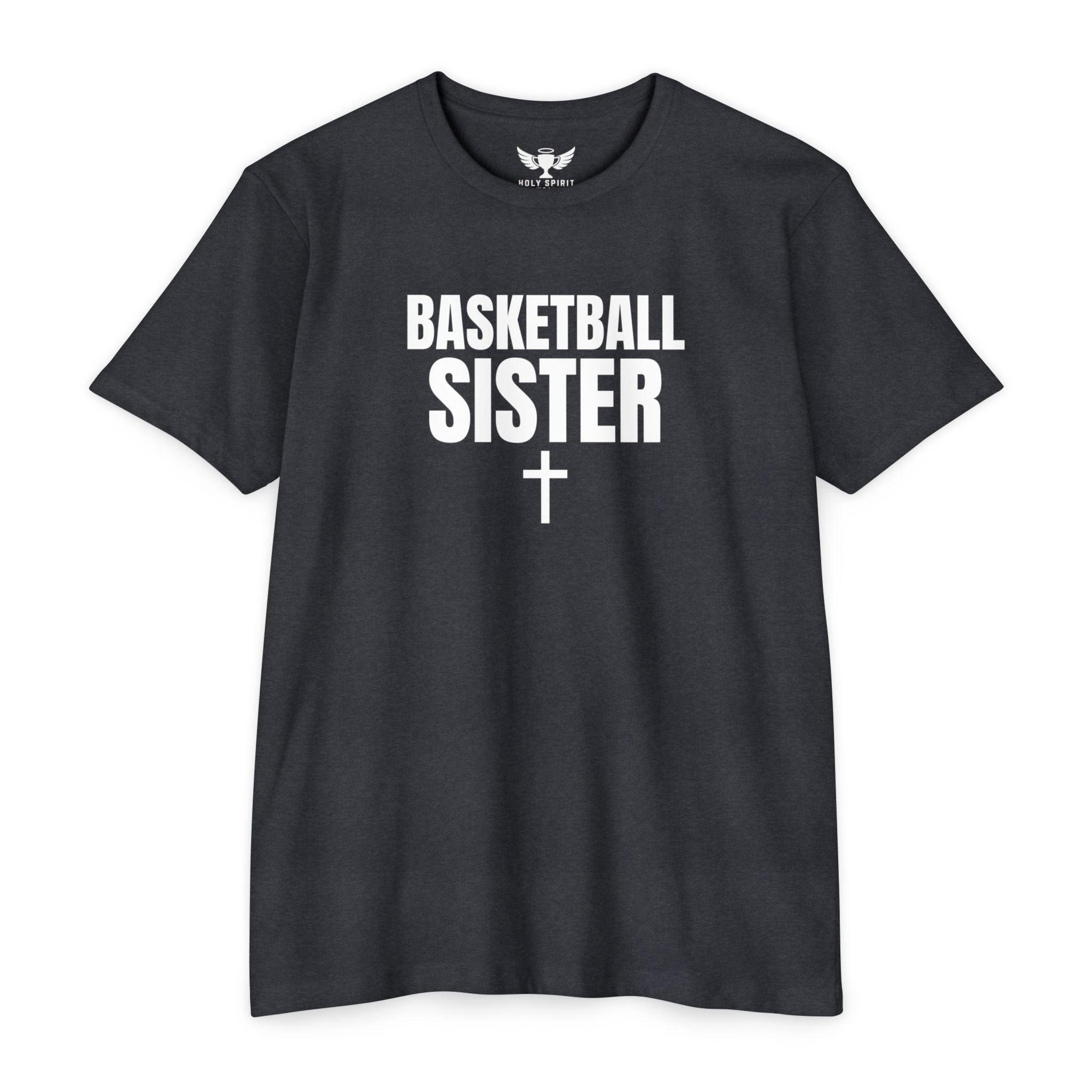 Basketball Sister T-Shirt — Custom Back Name & Number