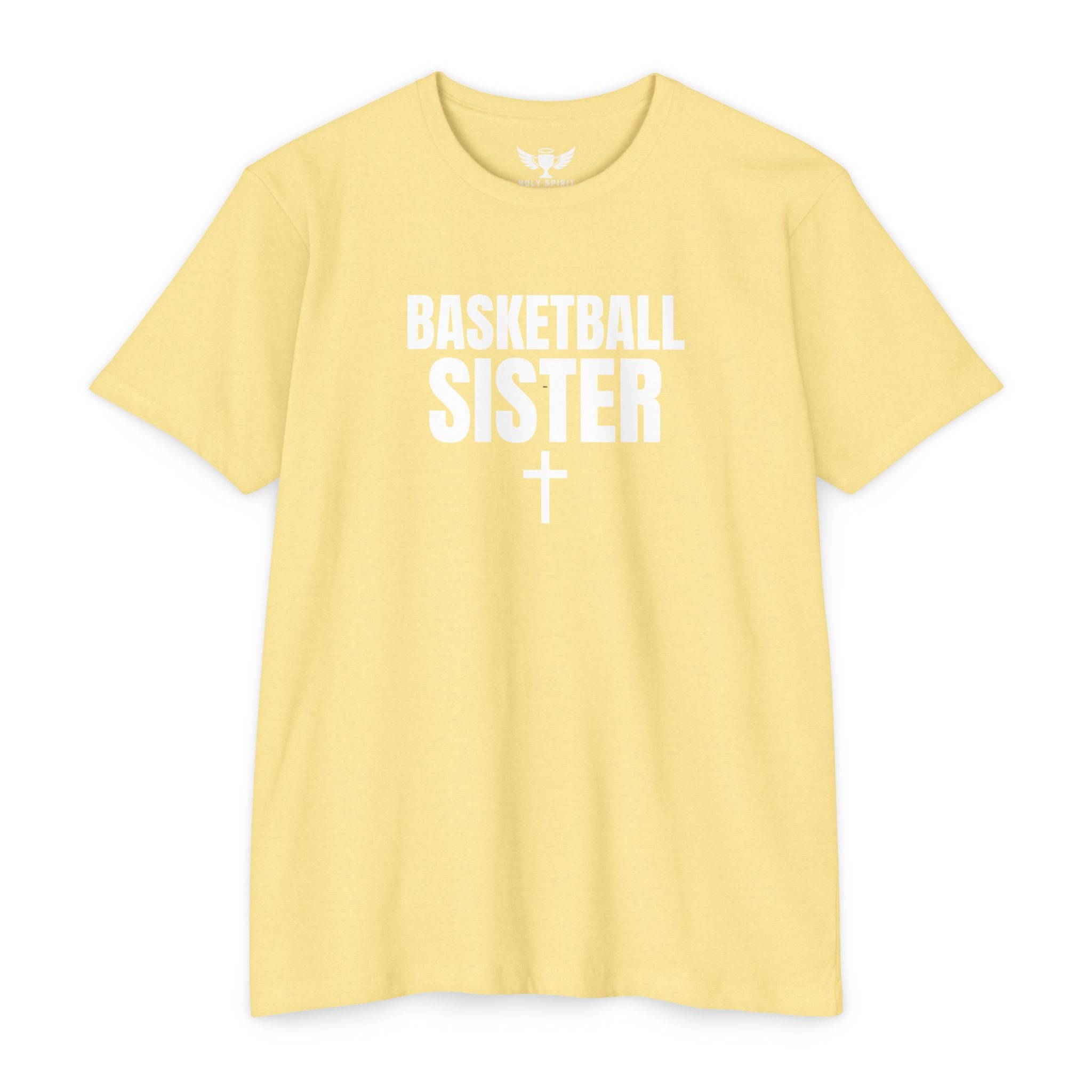Basketball Sister T-Shirt — Custom Back Name & Number