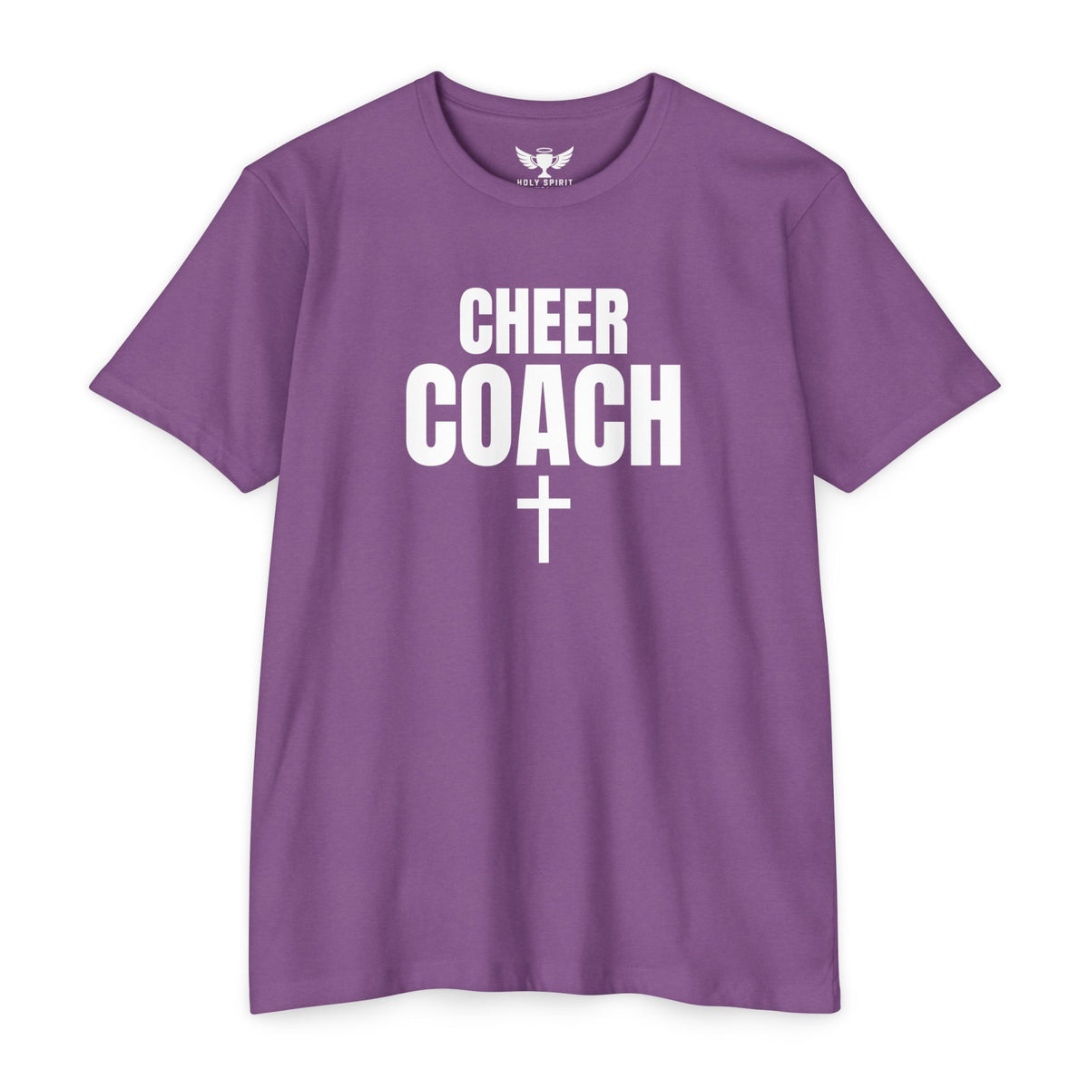 Cheer Coach T-Shirt — Personalized Back Number & Name