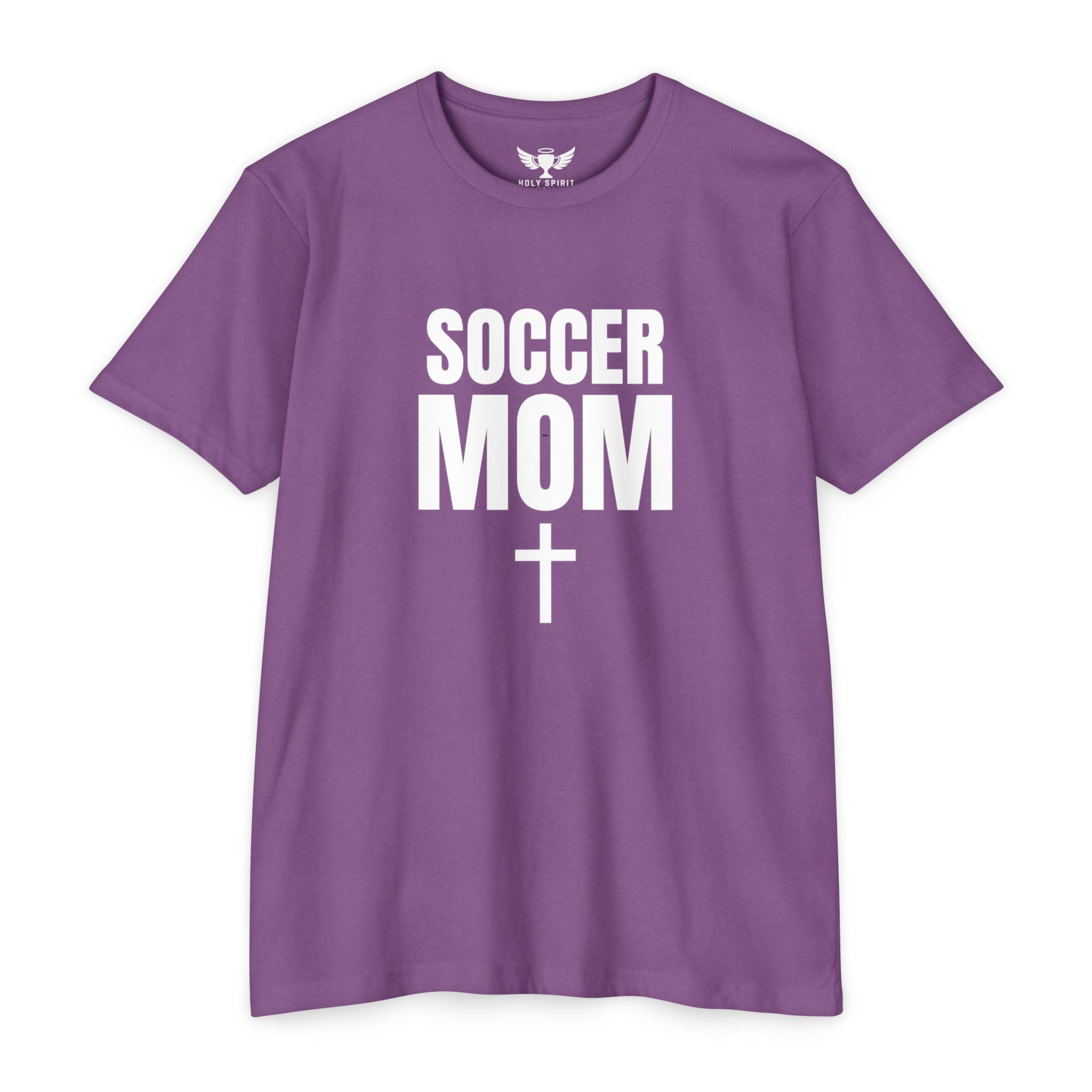 Soccer Mom T-Shirt — Custom Name & Number Sports Tee