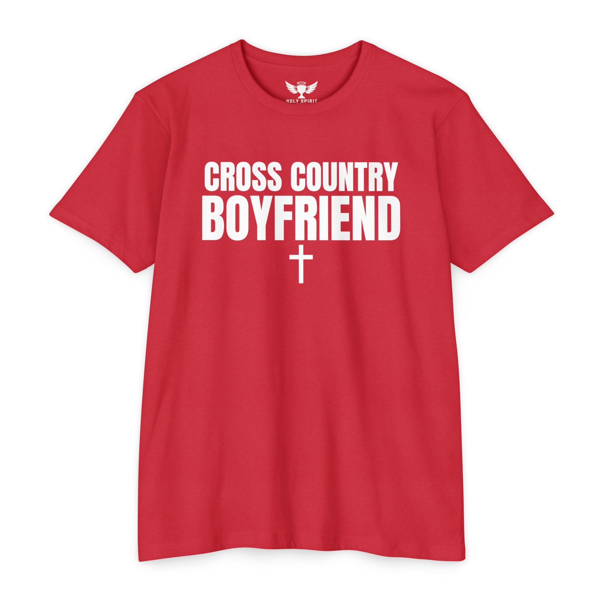 Cross Country Boyfriend T-Shirt — Personalized Back Number Track Tee