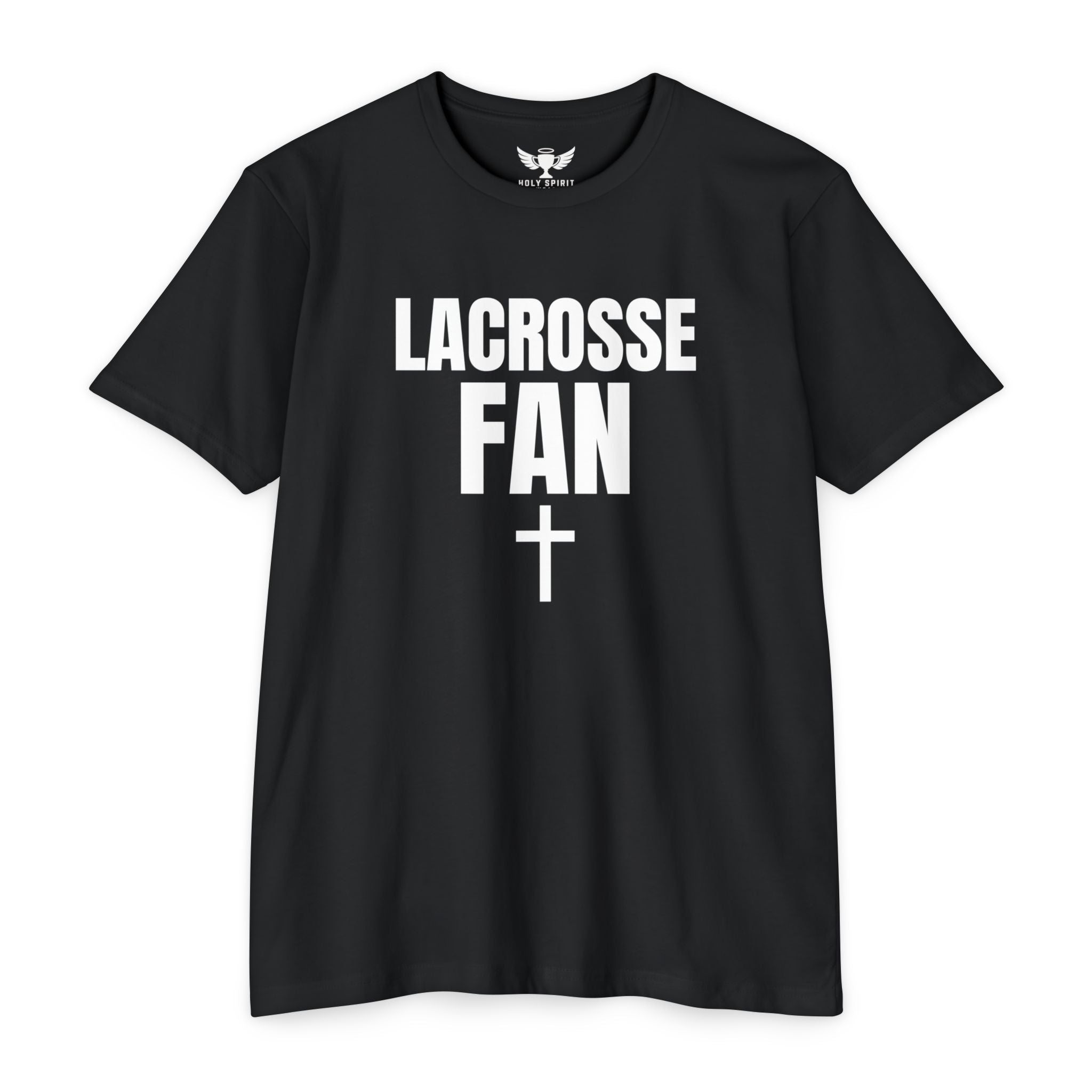 Lacrosse Fan T-Shirt — Custom Back Name & Number