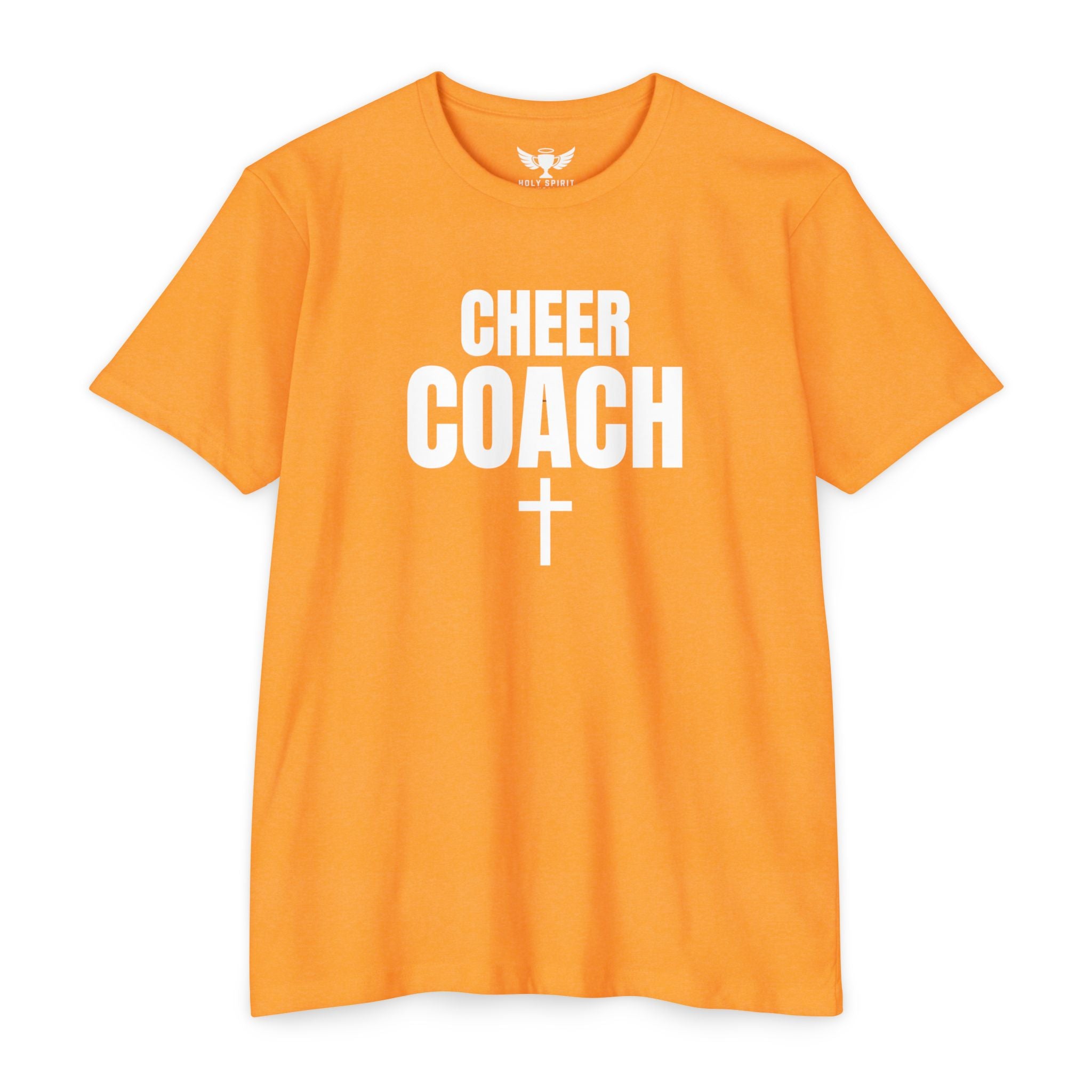 Cheer Coach T-Shirt — Personalized Back Number & Name