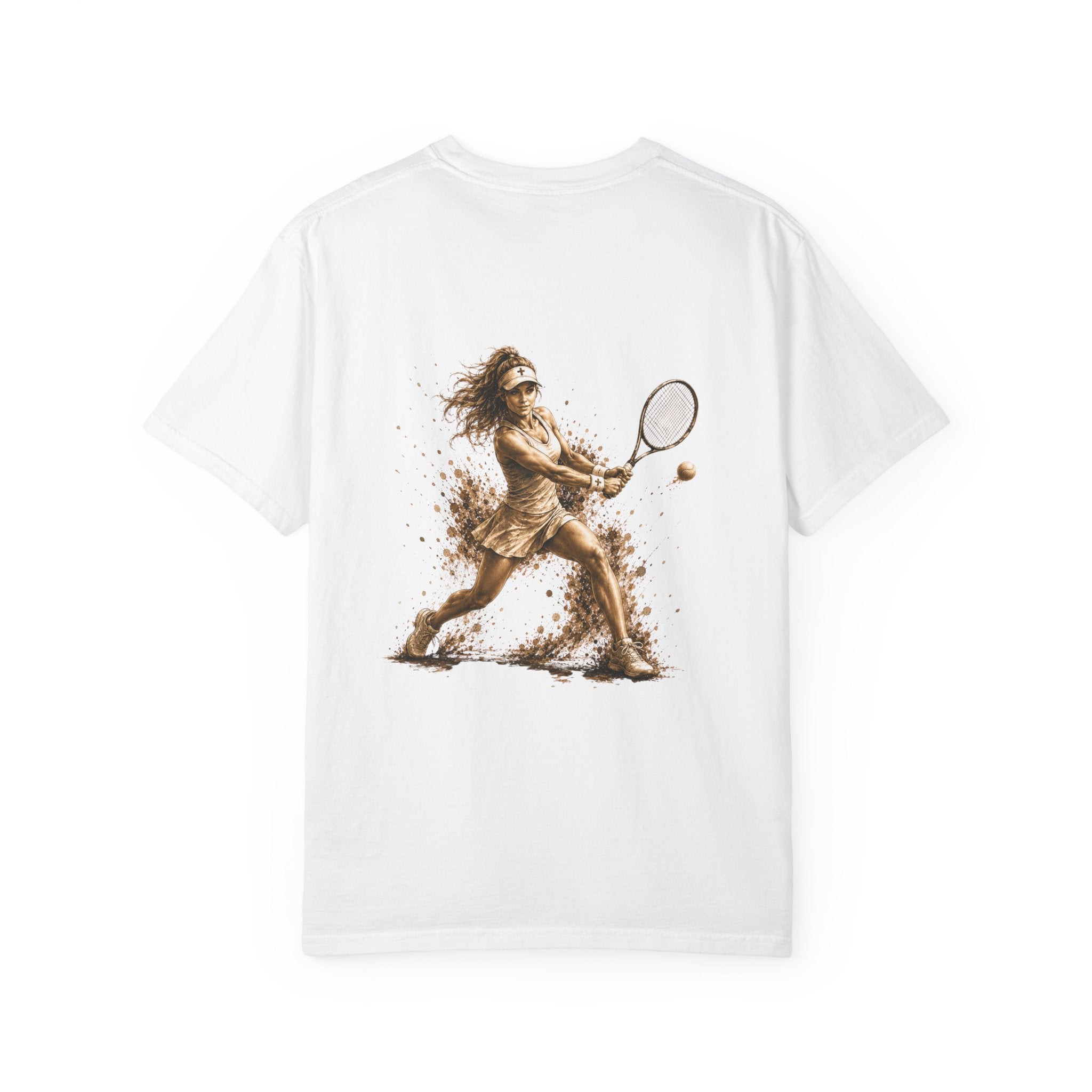 All Glory To God - Women's Tennis Tee — Faith-Based Athletic T-Shirt