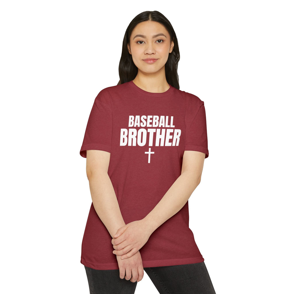 Baseball Brother T-Shirt — Custom Back Name & Number