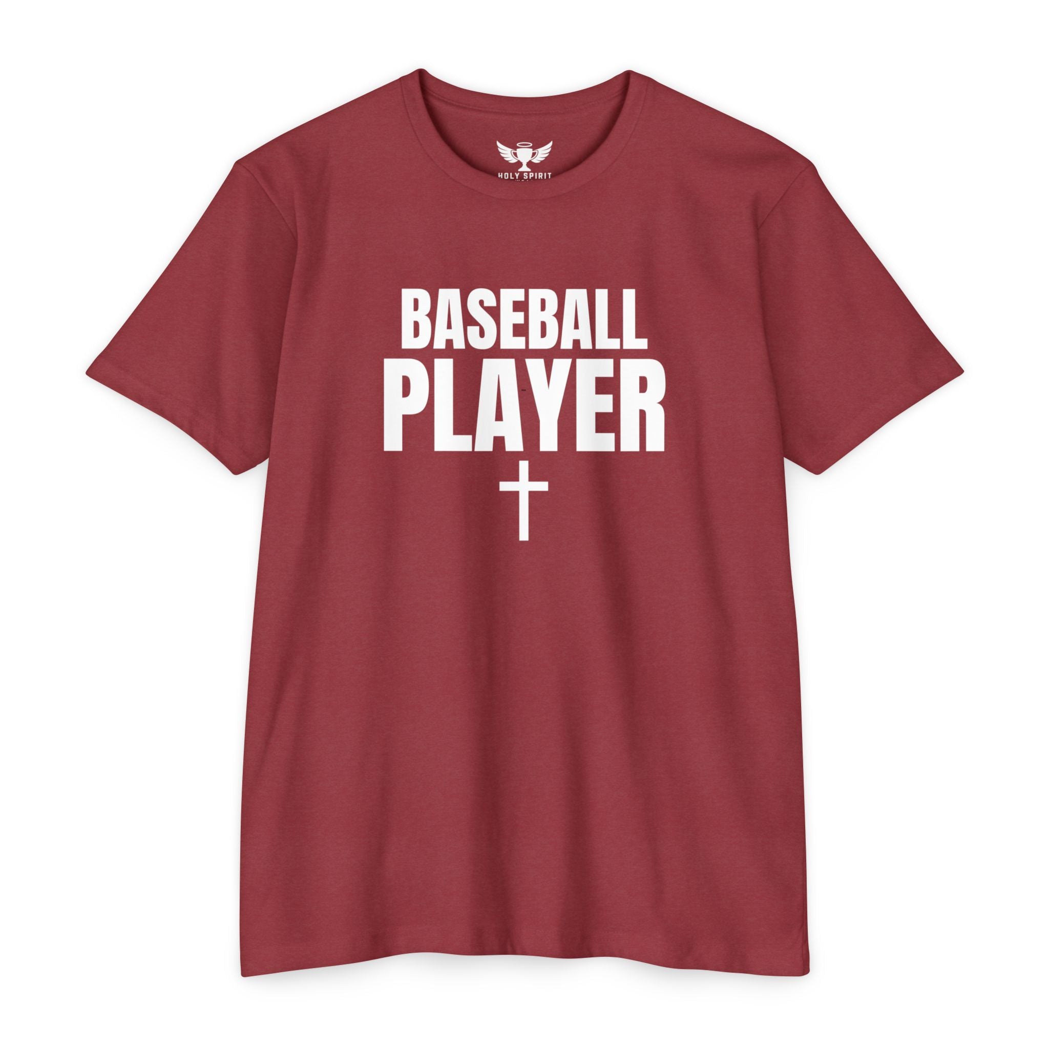 Baseball Player T-Shirt – Custom Back Name & Number