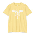 Basketball Dad T-Shirt with Cross — Custom Name & Number