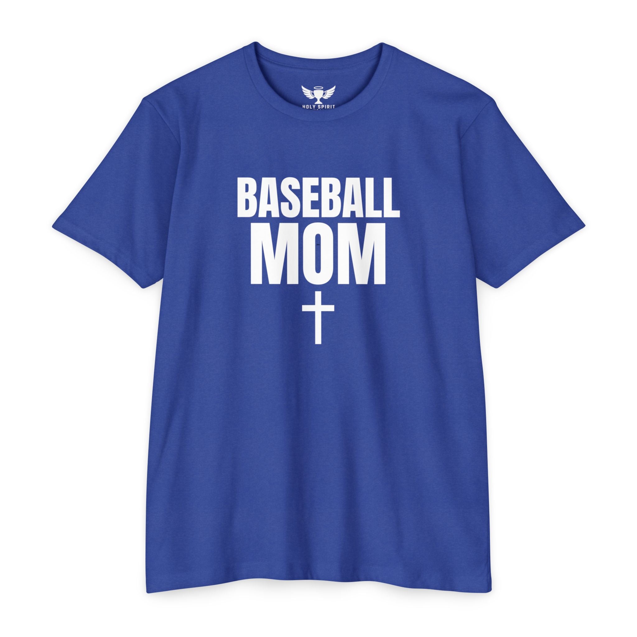 Baseball Mom T-Shirt - Custom Back Name & Number