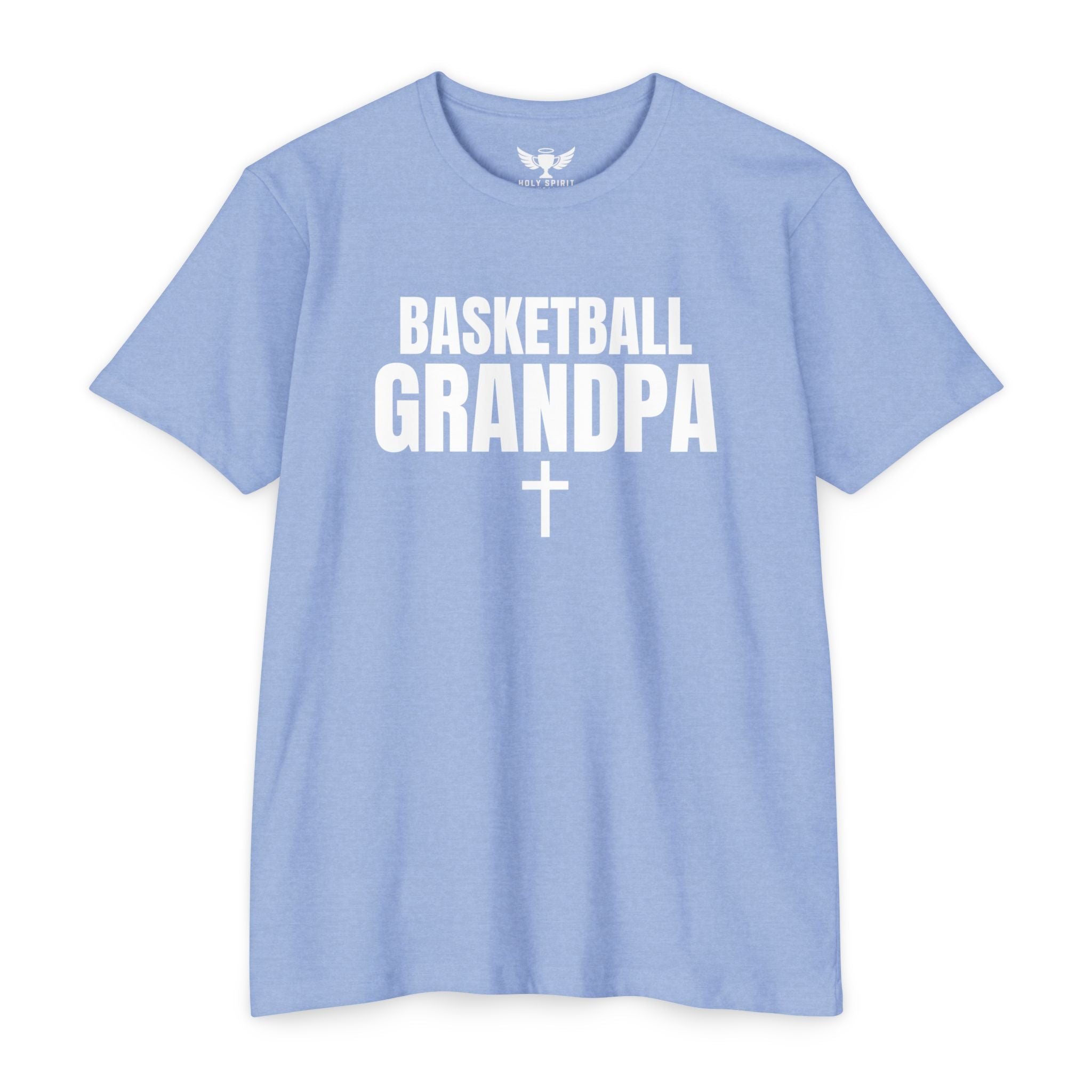 Basketball Grandpa T-Shirt — Custom Back Name & Number