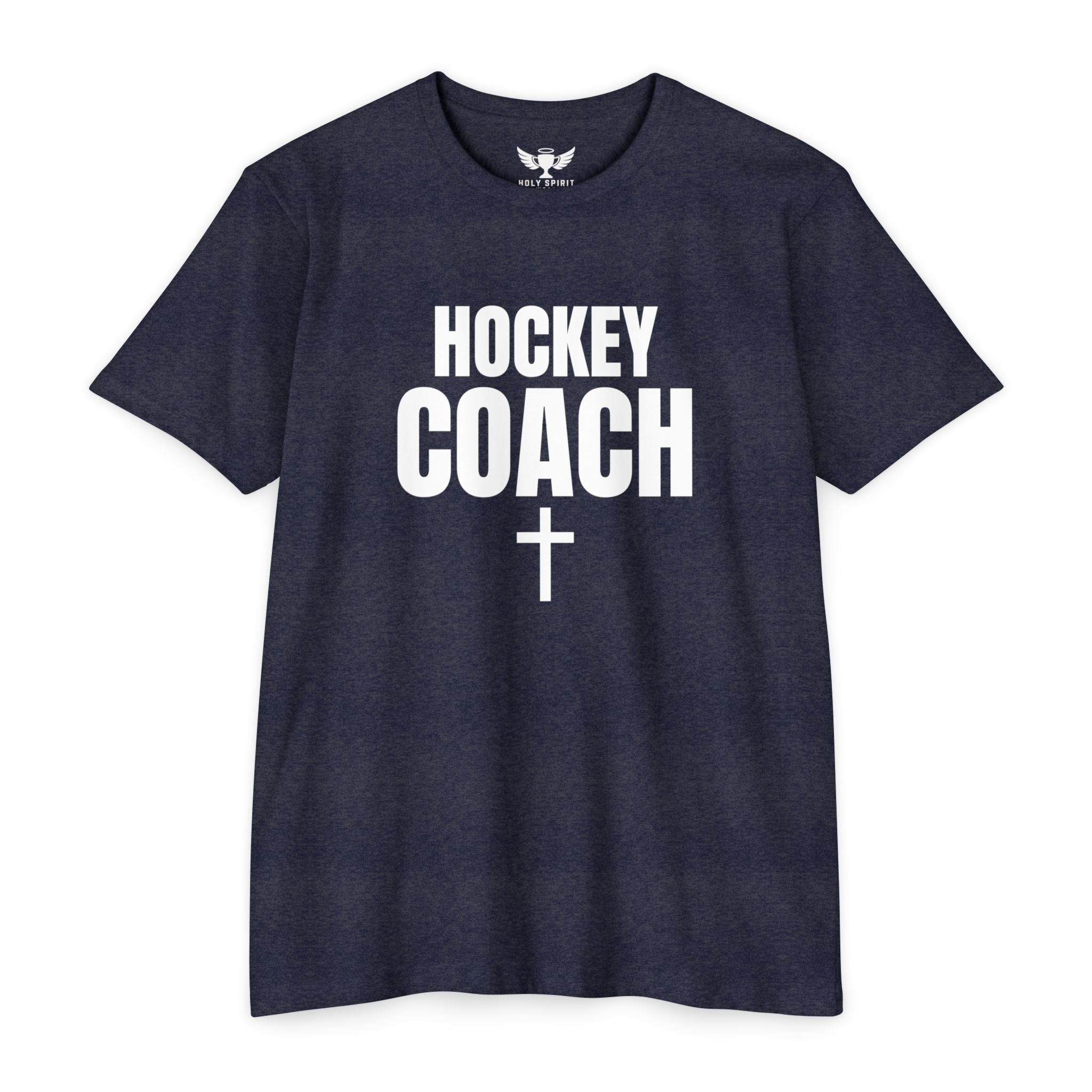 Hockey Coach T-Shirt — Personalized Name & Number Jersey