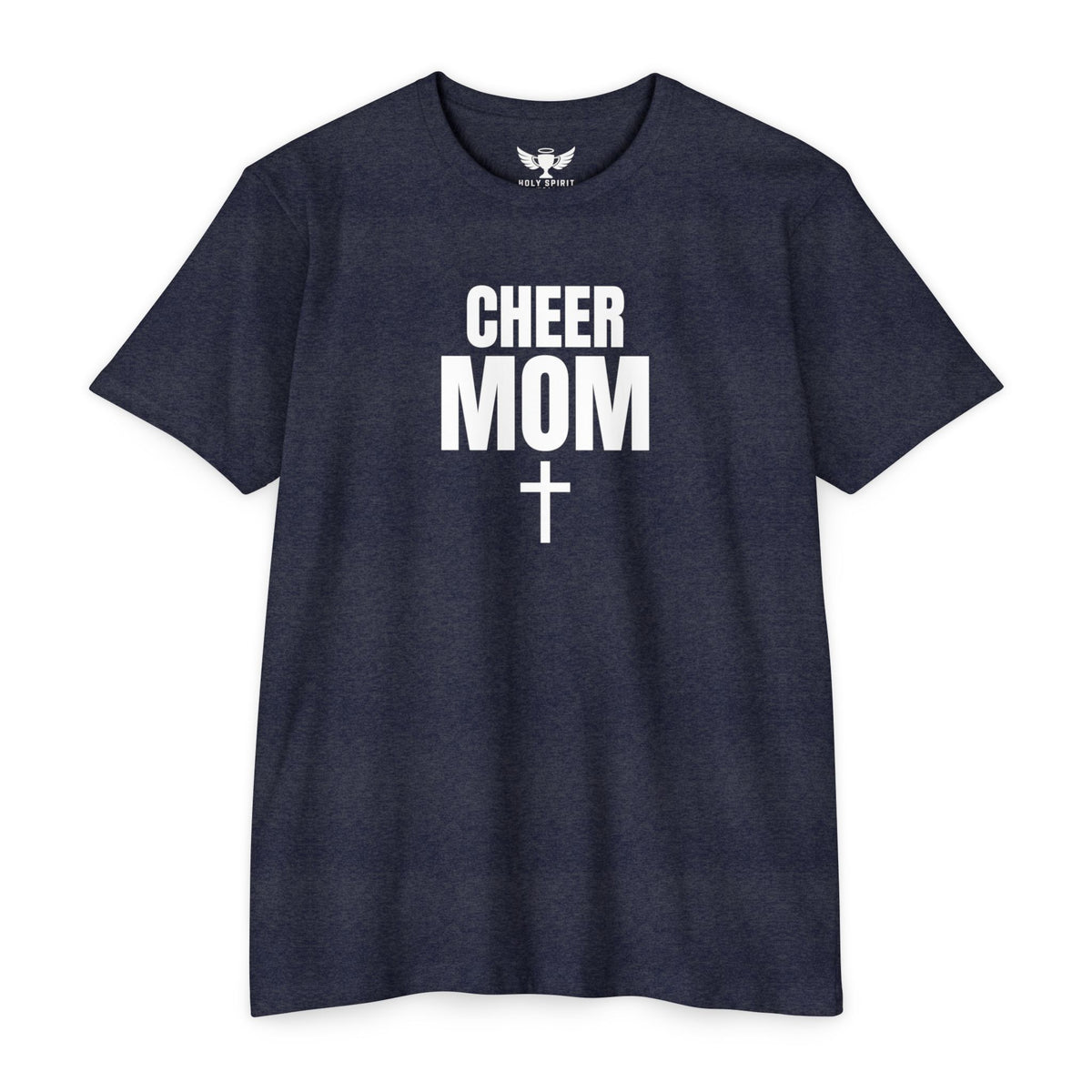Cheer Mom T-Shirt — Personalized Back Name & Number