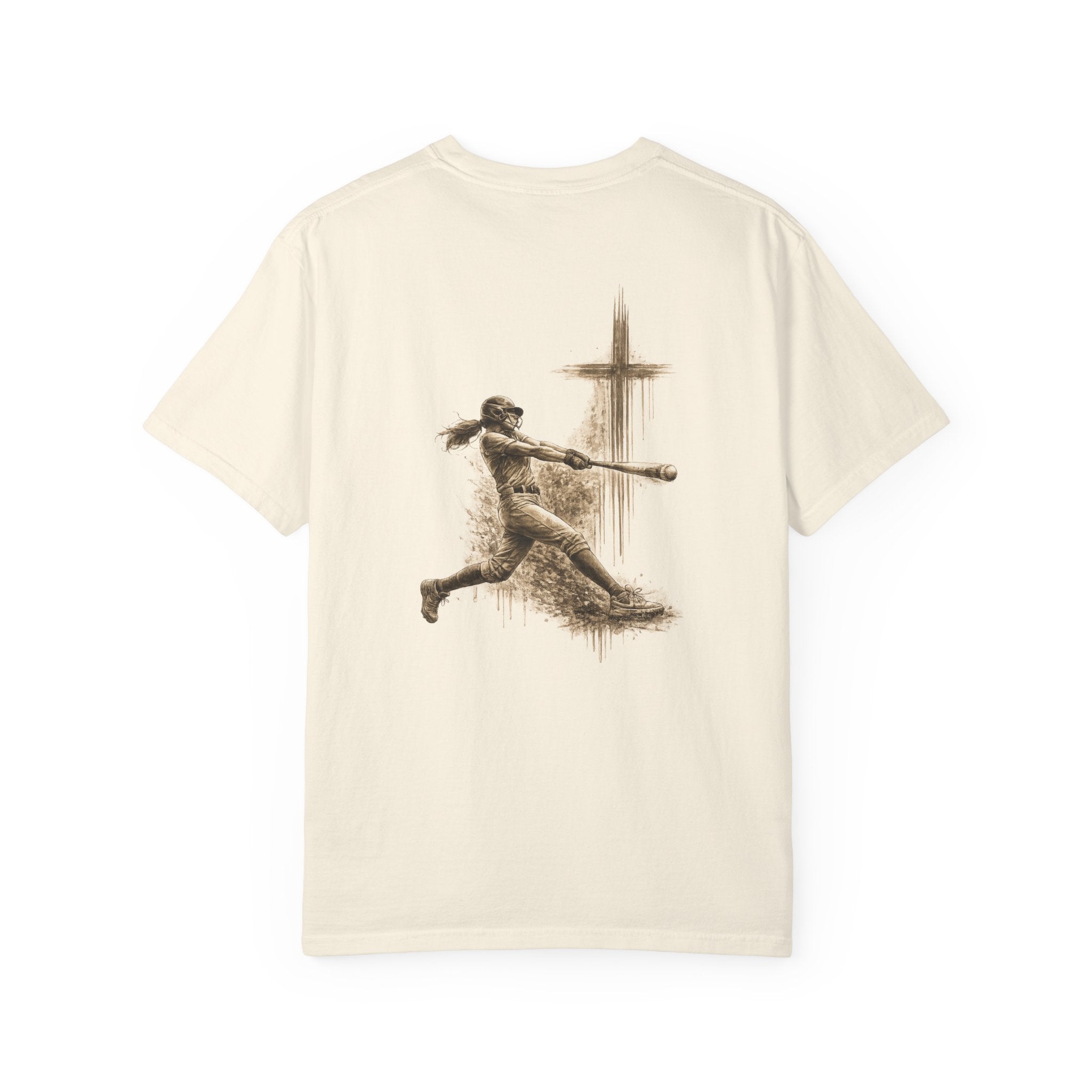 All Glory To God - Softball Tee — Faith-Based Athletic T-Shirt