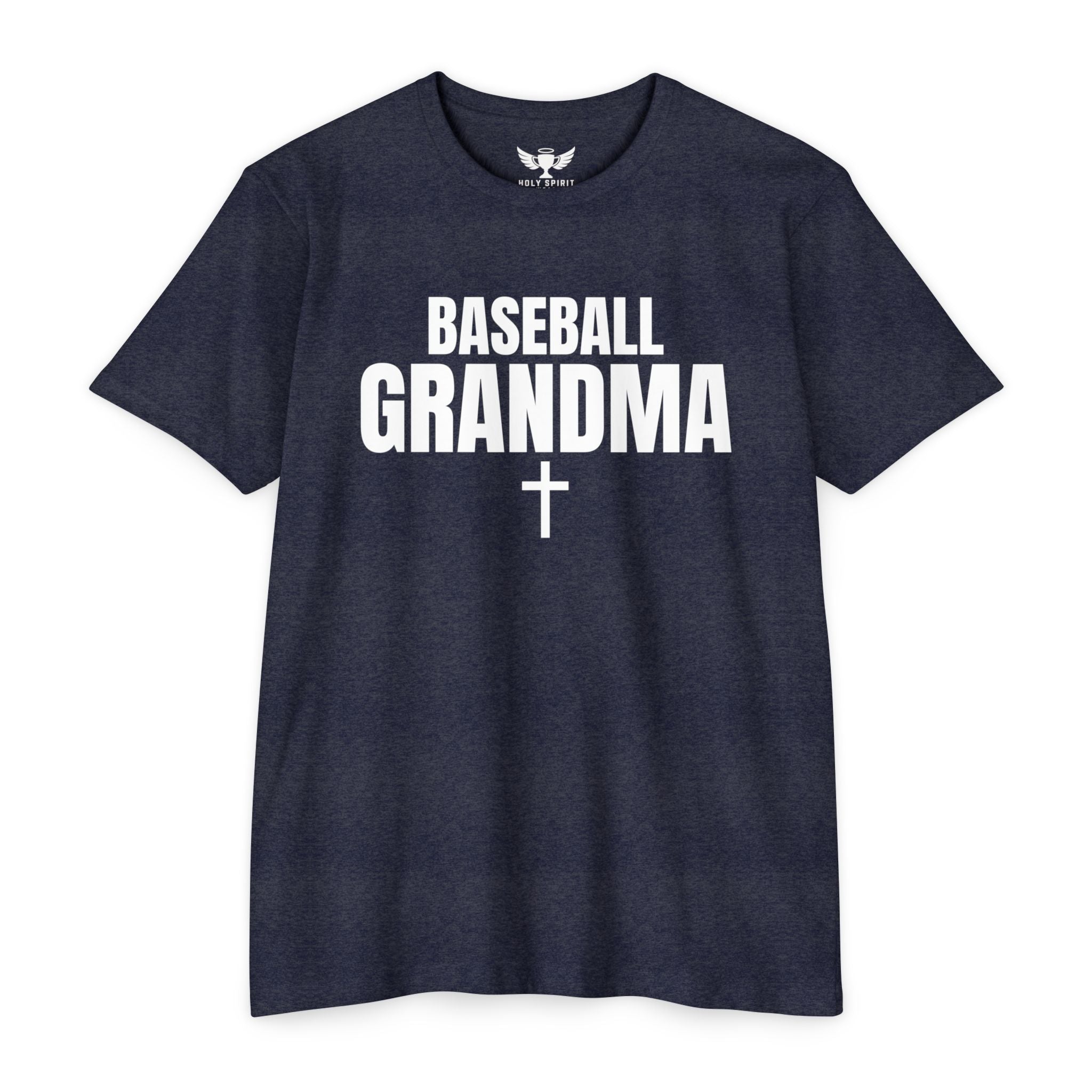Baseball Grandma T-Shirt — Custom Back Name & Number