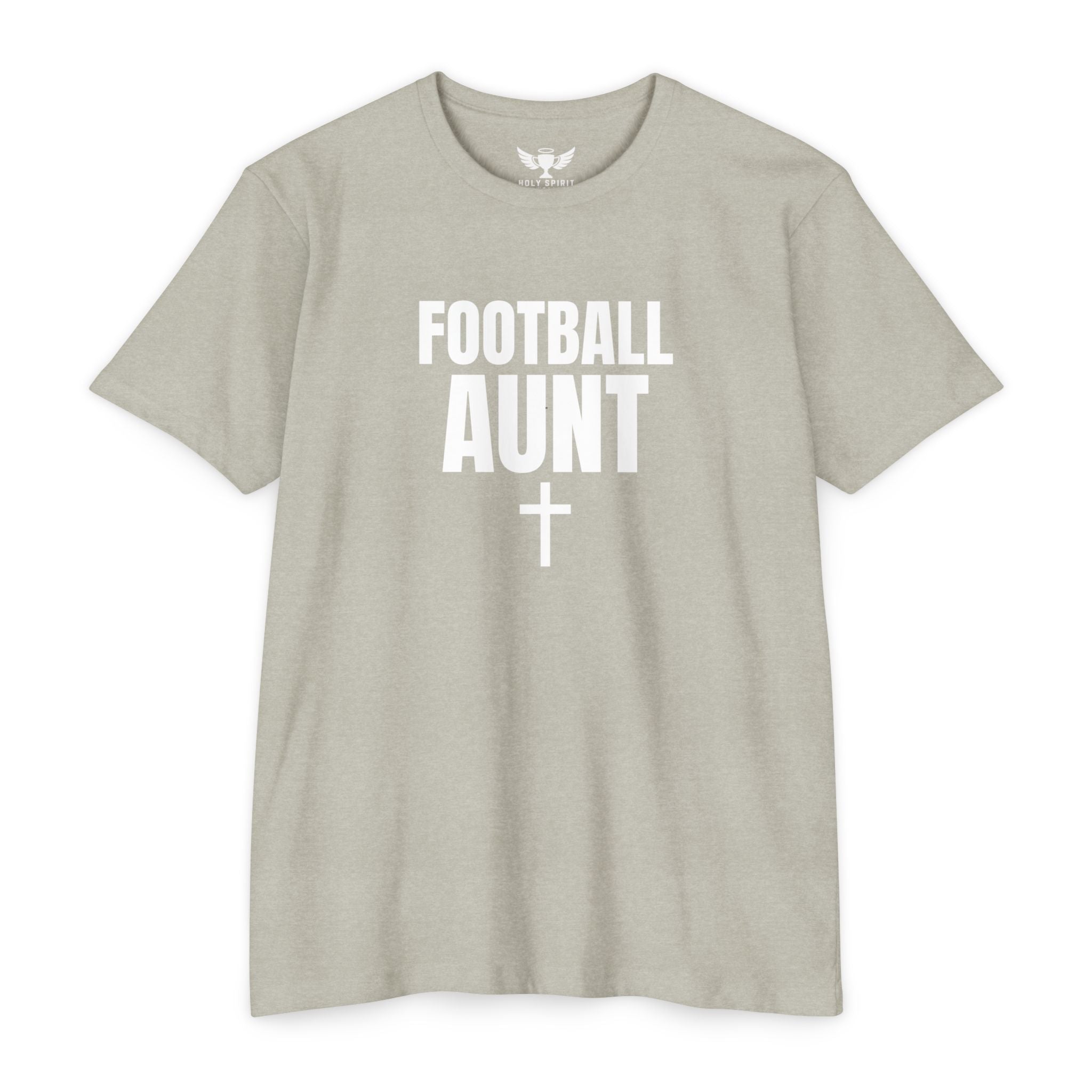 Football Aunt T-Shirt — Personalized Back Number & Name