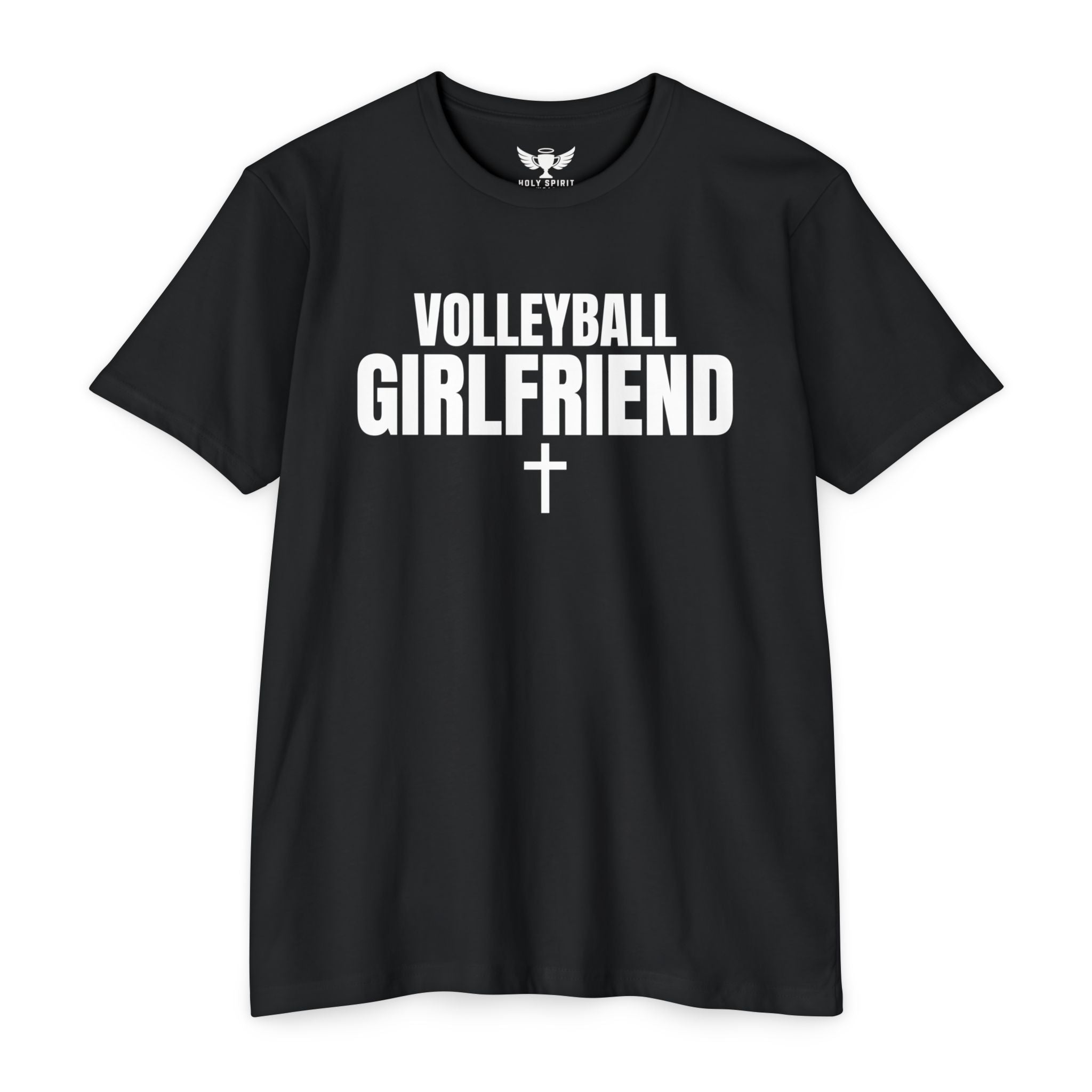 Volleyball Girlfriend T-Shirt — Custom Name & Number