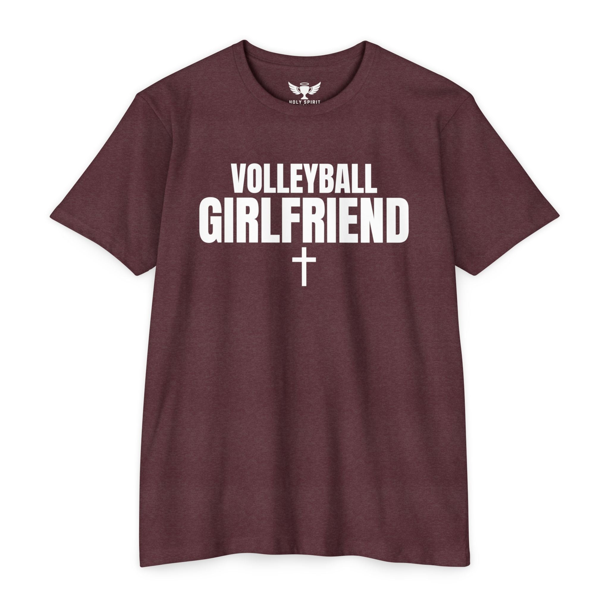 Volleyball Girlfriend T-Shirt — Custom Name & Number
