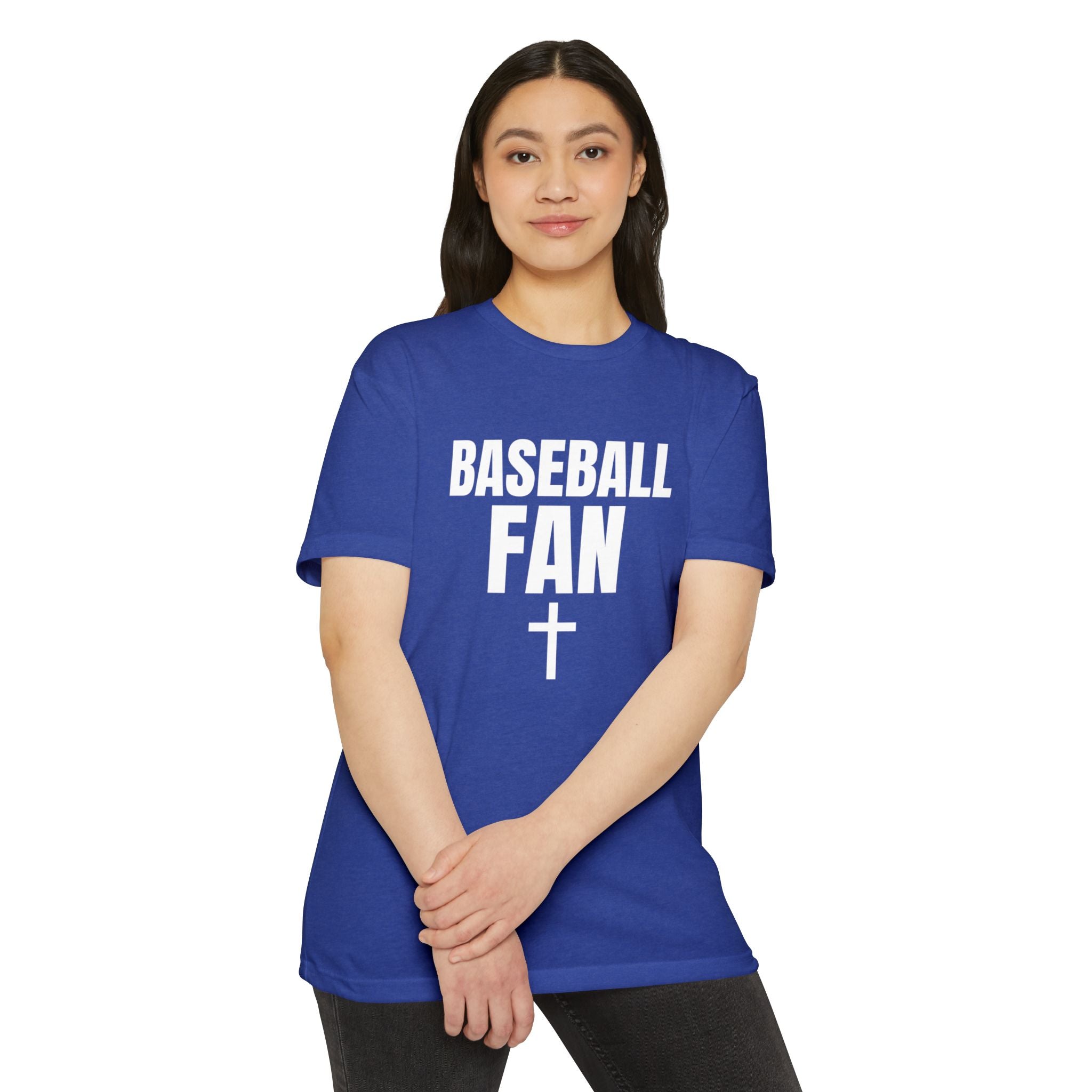 Baseball Fan T-Shirt — Custom Back Name & Number