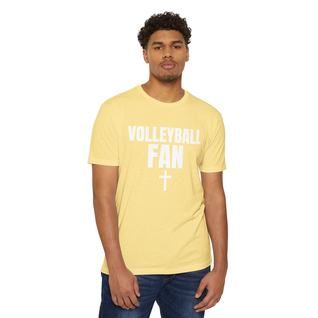 Volleyball Fan T-Shirt — Custom Name & Number Sports Tee