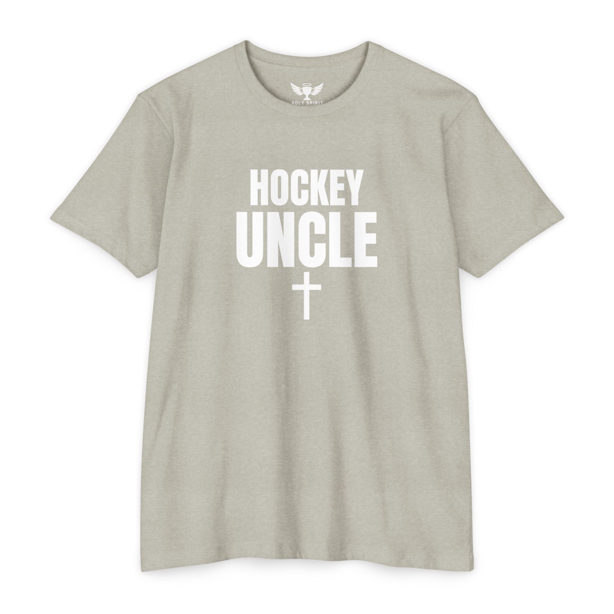 Hockey Uncle T-Shirt — Custom Back Name & Number Sports Tee