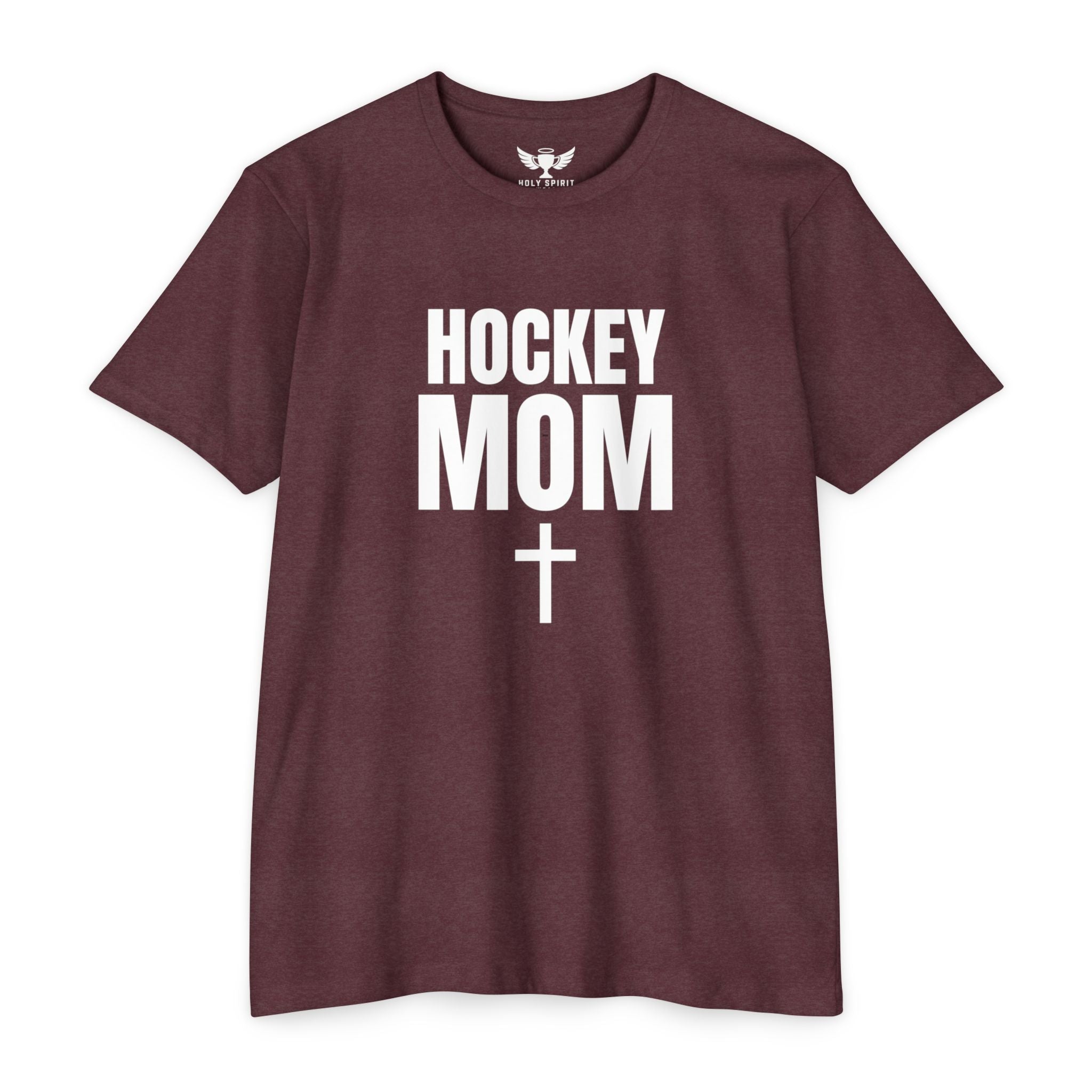 Hockey Mom T‑Shirt — Custom Name & Number Sports Tee