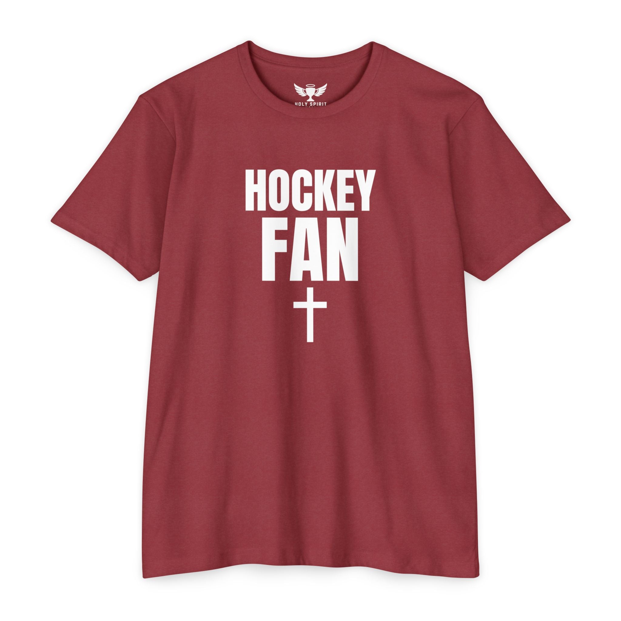 Hockey Fan T-Shirt —Custom Name & Number Sports Tee