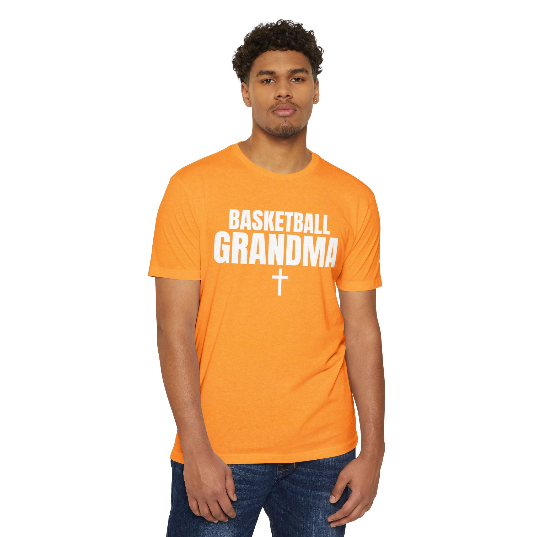 Basketball Grandma T-Shirt - Custom Back Name & Number