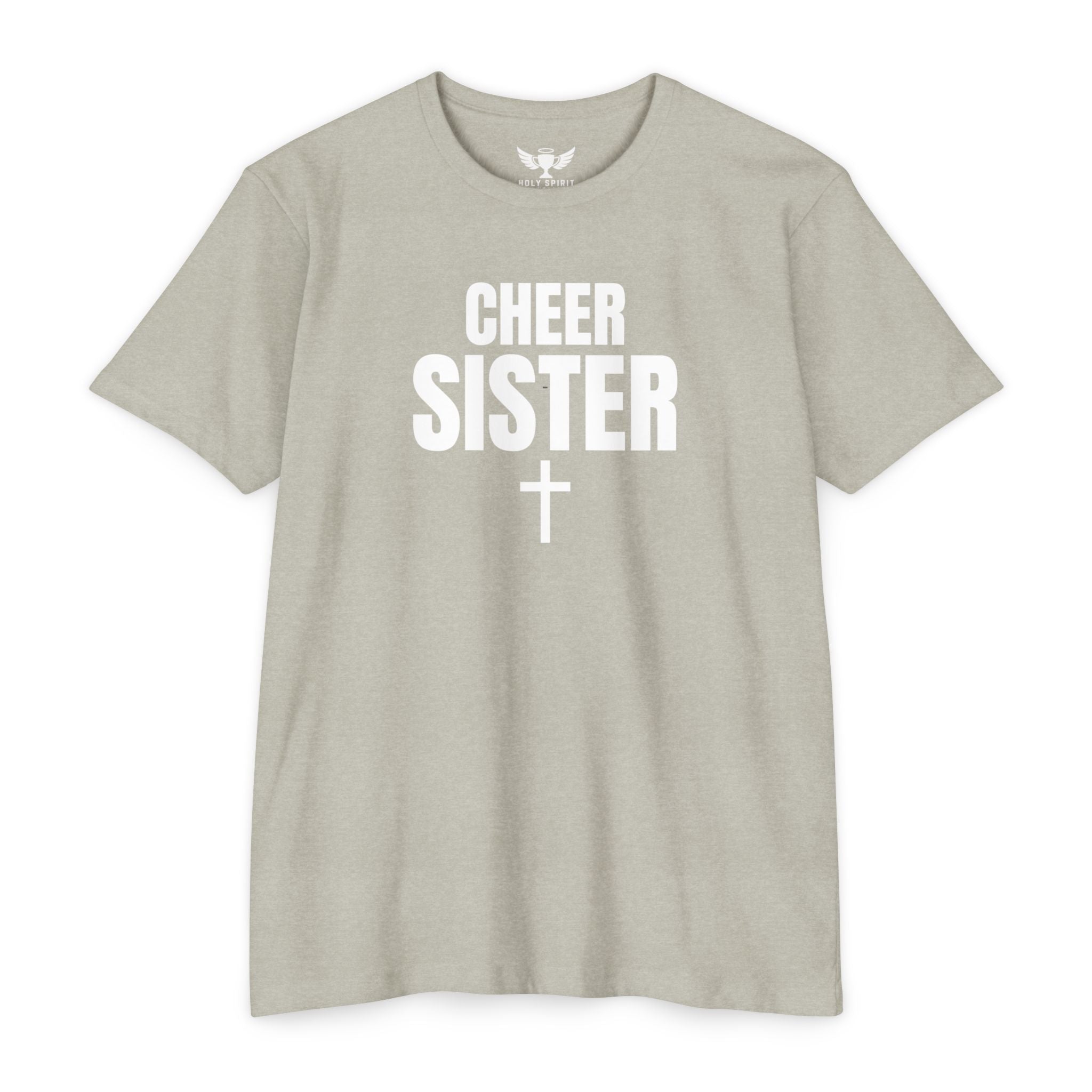 Cheer Sister T-Shirt — Personalized Back Name and Number