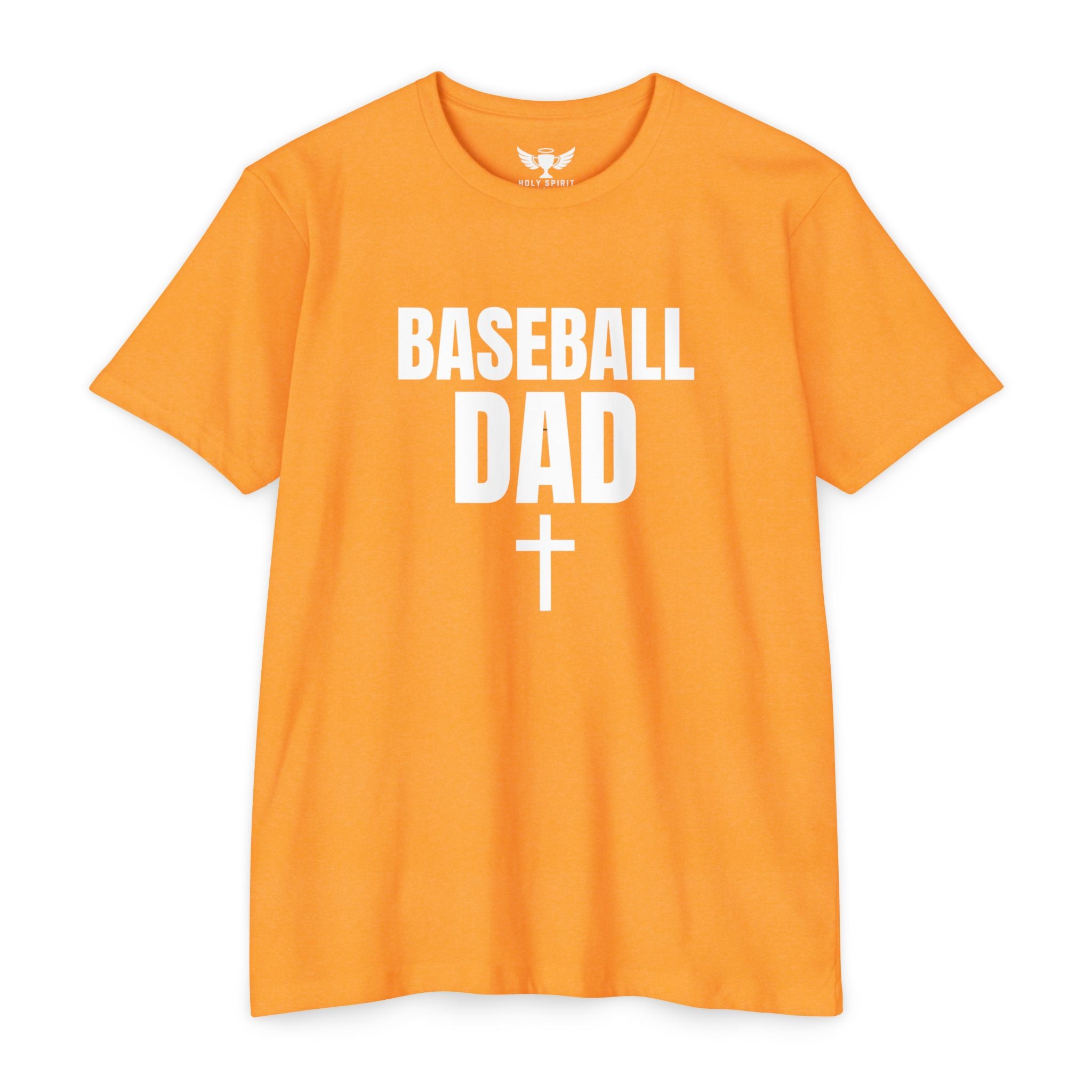 Baseball Dad T-Shirt — Custom Back Name & Number