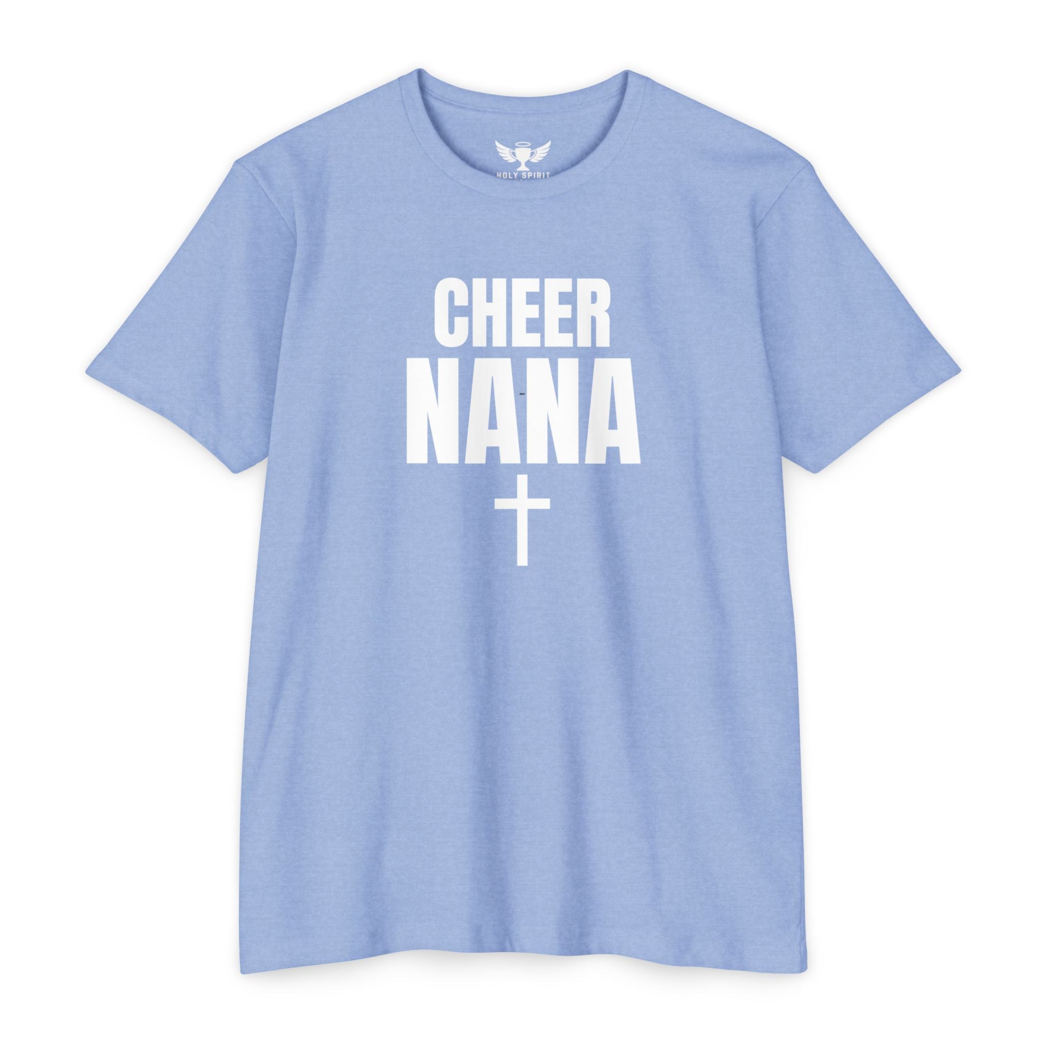 Cheer Nana T-Shirt — Personalized Back Name & Number
