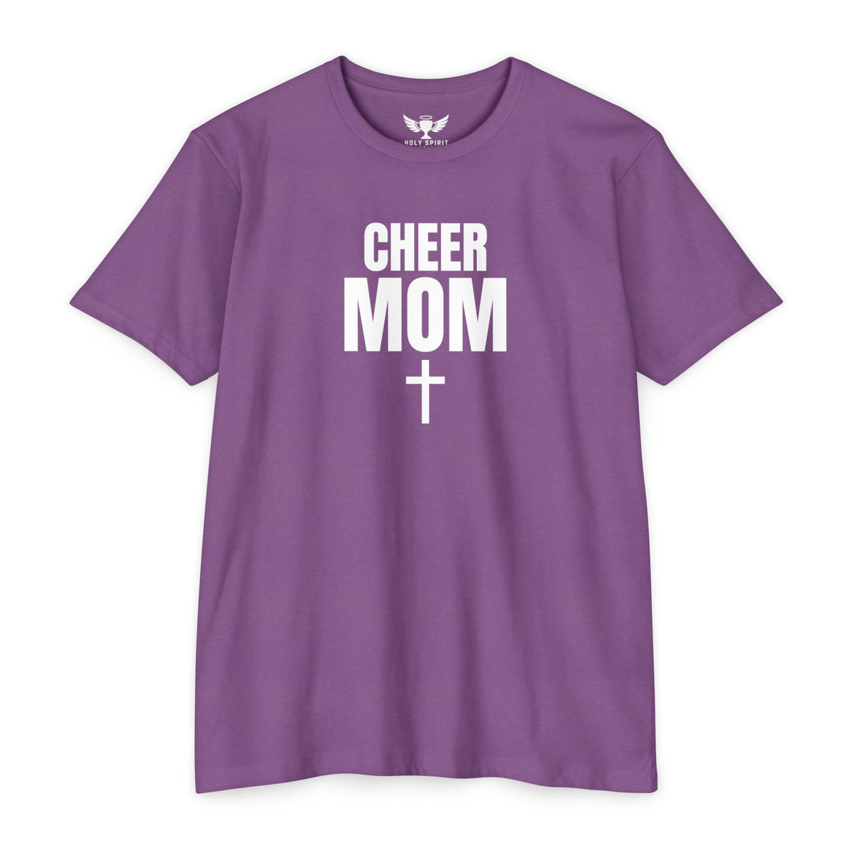Cheer Mom T-Shirt — Personalized Back Name & Number