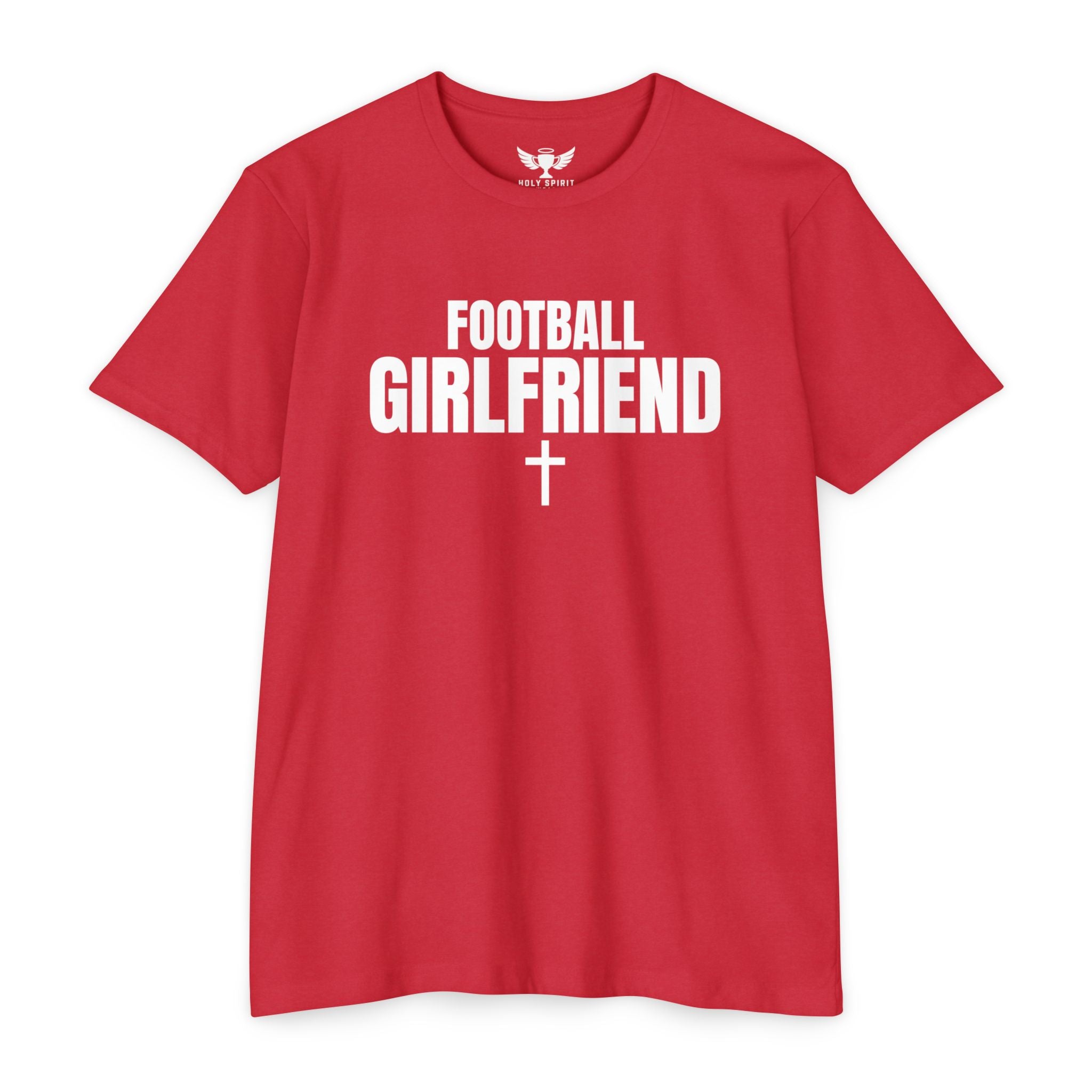Football Girlfriend T-Shirt — Personalized Back Name & Number