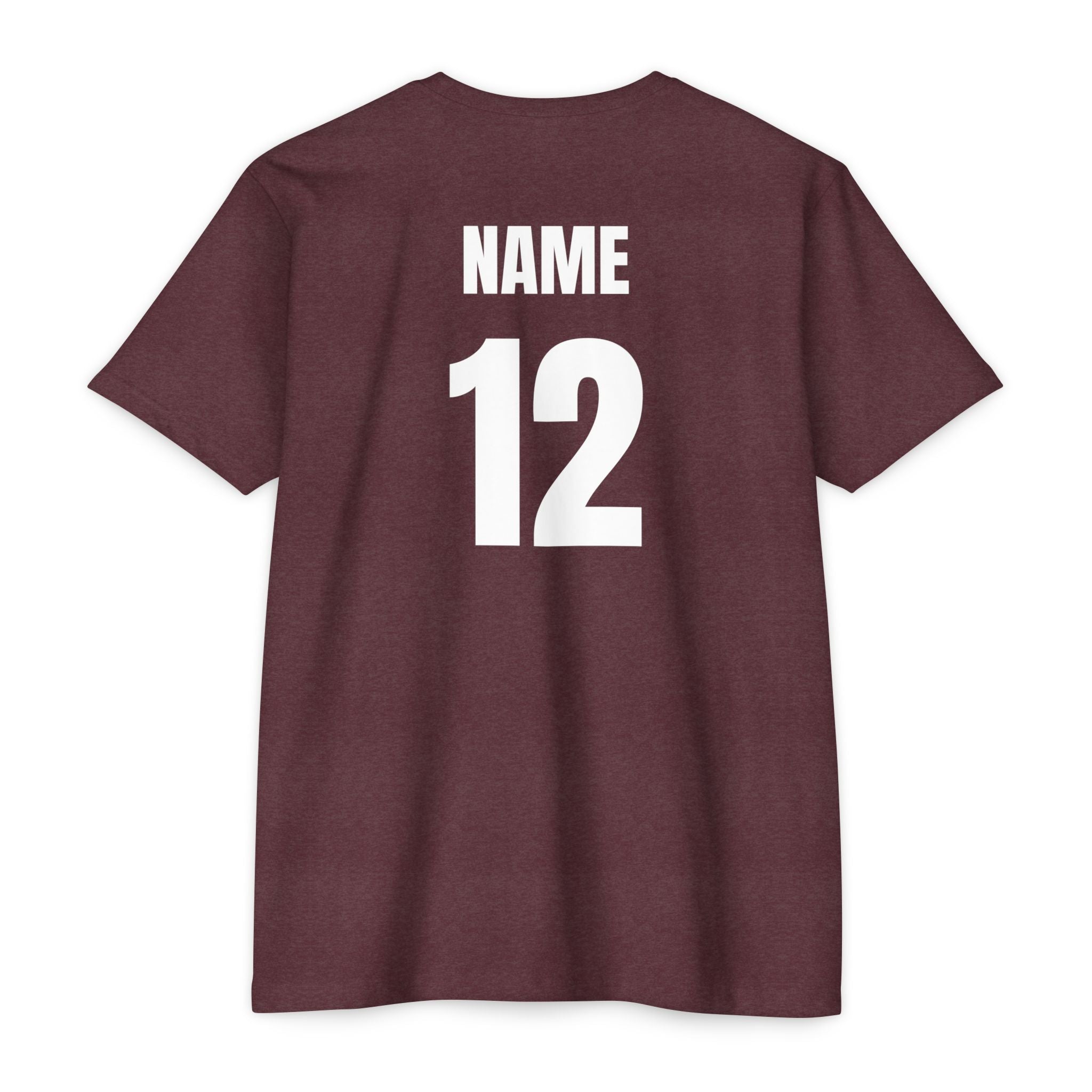 Soccer Boyfriend Jersey T-Shirt — Custom Name & Number Sports Tee