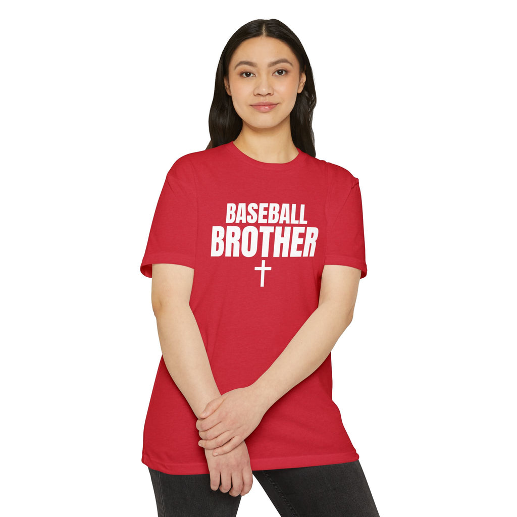 Baseball Brother T-Shirt — Custom Back Name & Number