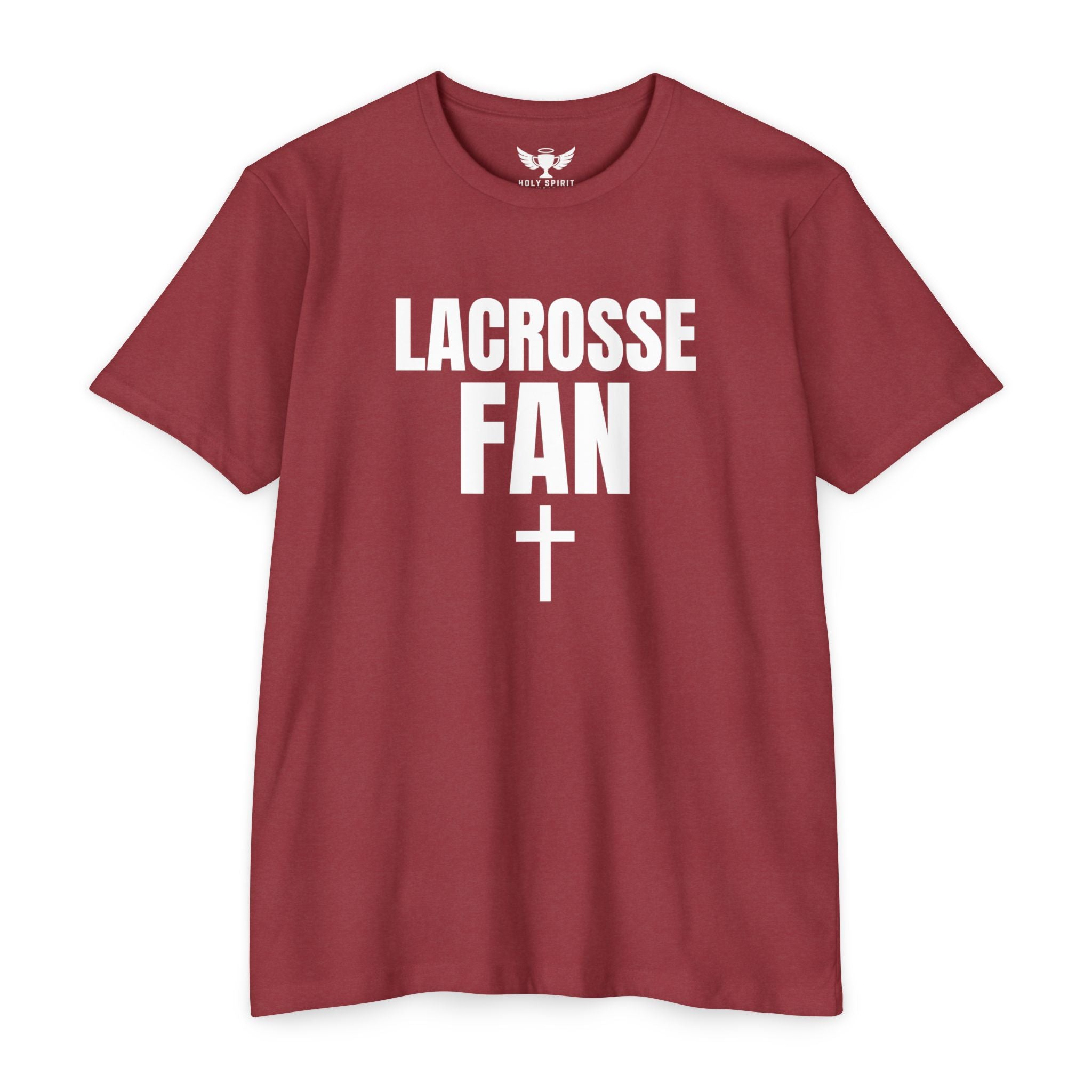 Lacrosse Fan T-Shirt — Custom Back Name & Number