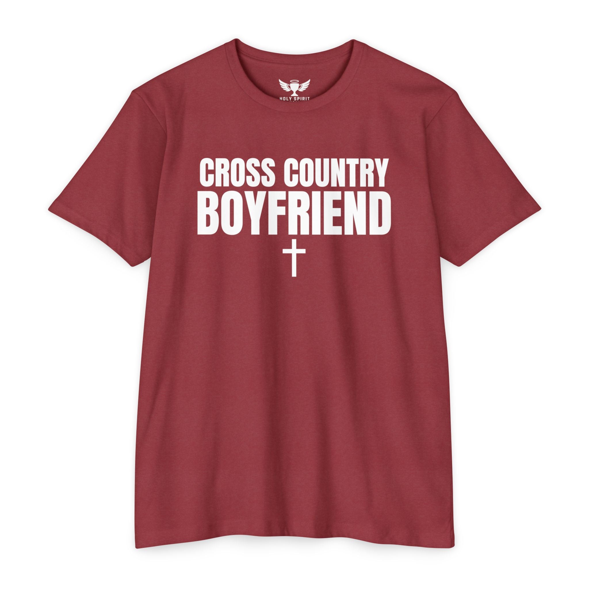 Cross Country Boyfriend T-Shirt — Personalized Back Number Track Tee