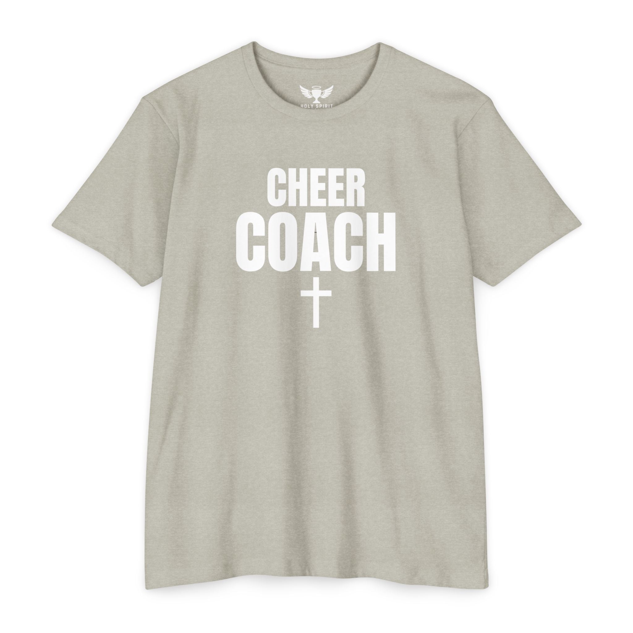 Cheer Coach T-Shirt — Personalized Back Number & Name