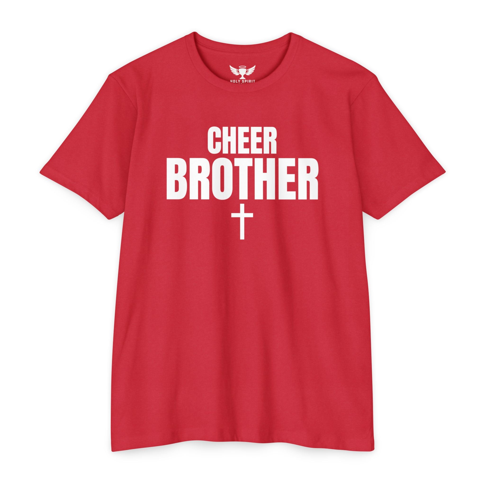 Cheer Brother T-Shirt — Personalized Back Name & Number