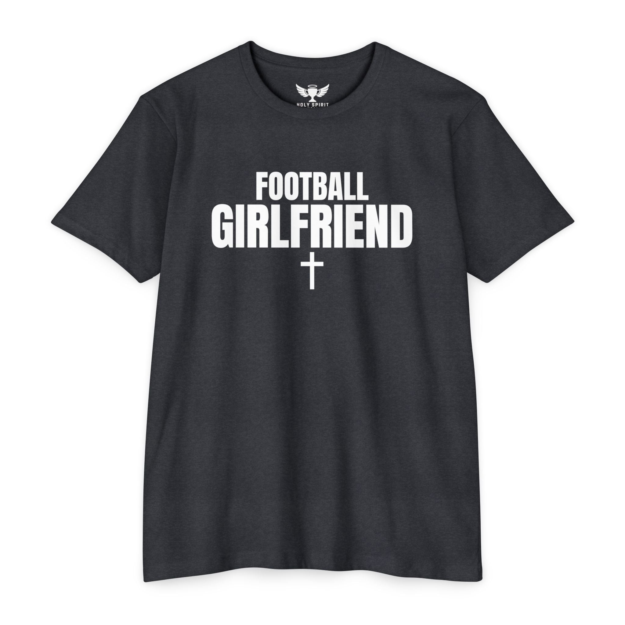 Football Girlfriend T-Shirt — Personalized Back Name & Number