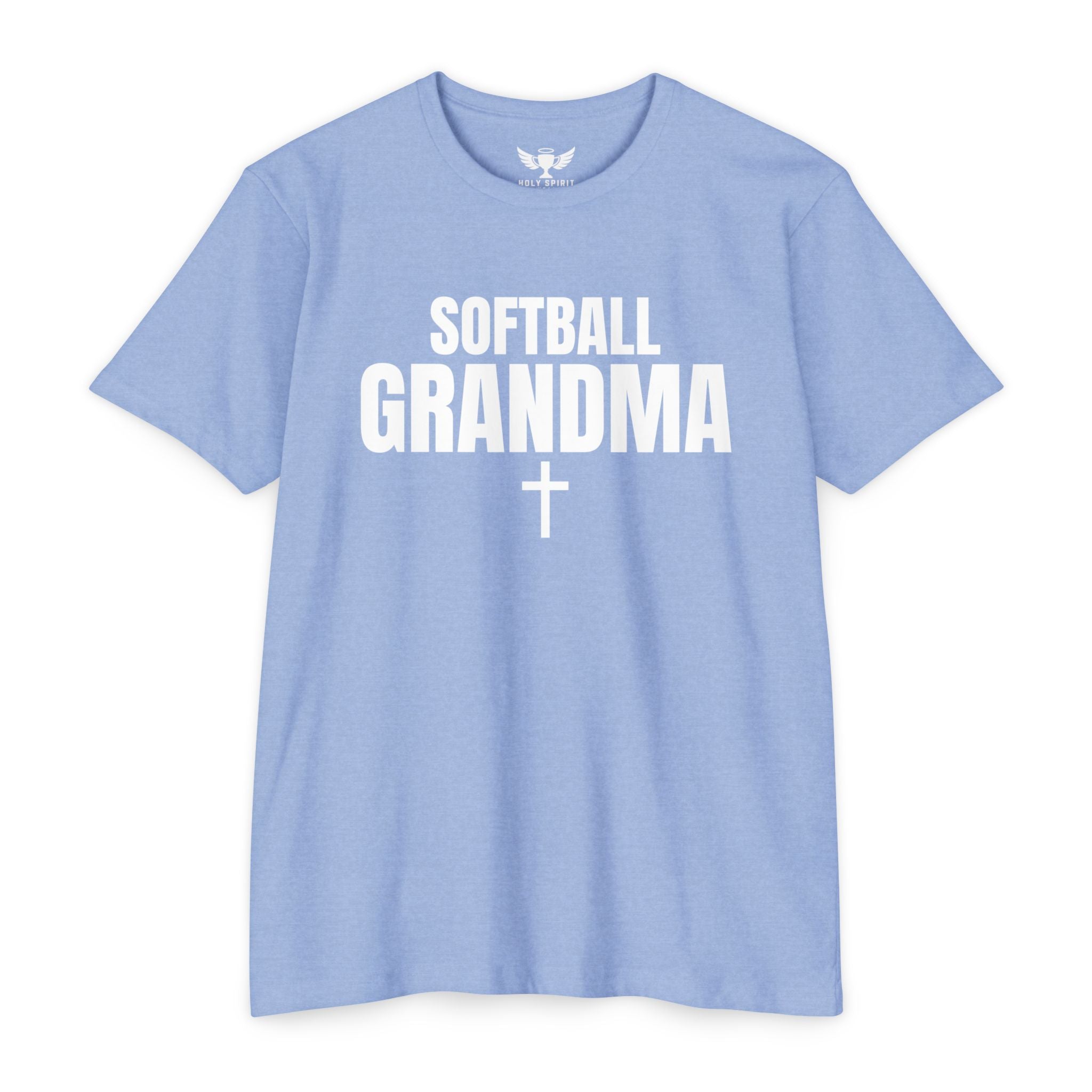 Softball Grandma T-Shirt — Custom Back Name & Number