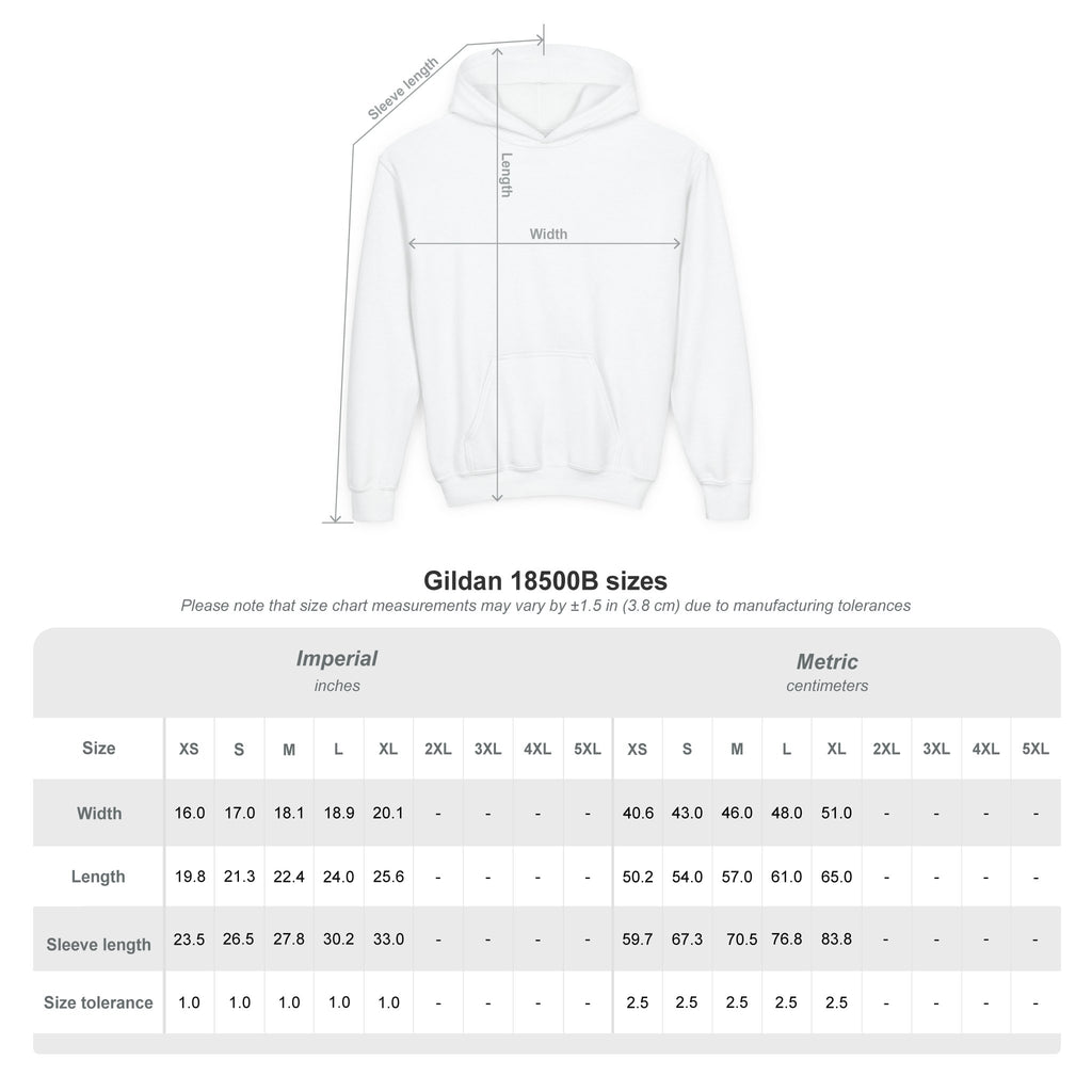Youth Hoodie – BLESSED