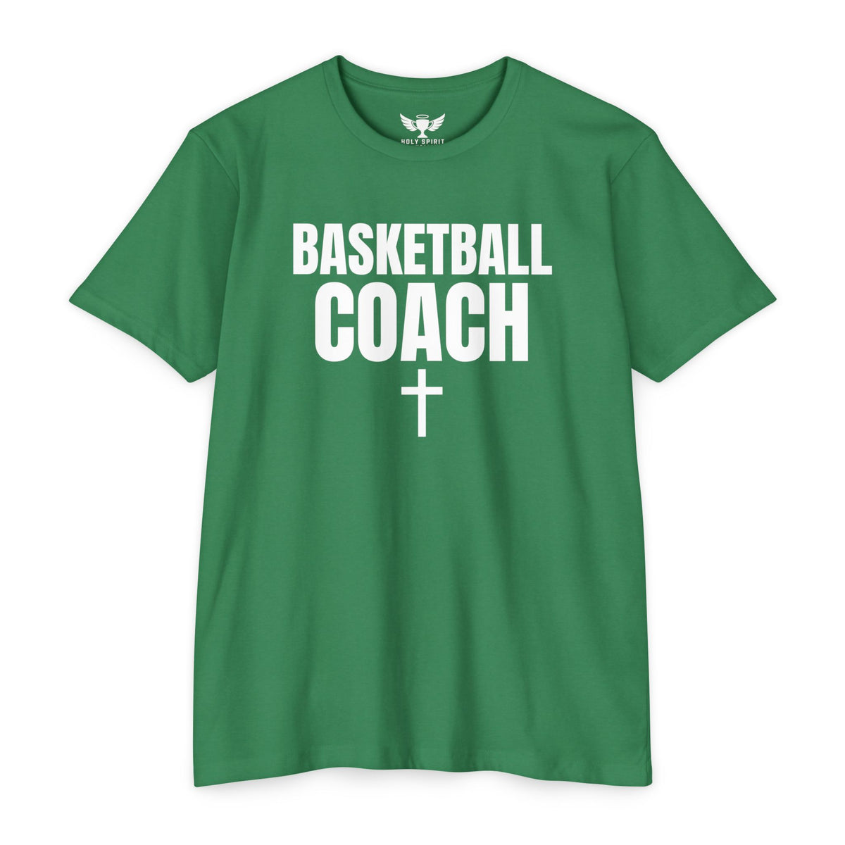 Basketball Coach T-Shirt — Custom Back Name & Number