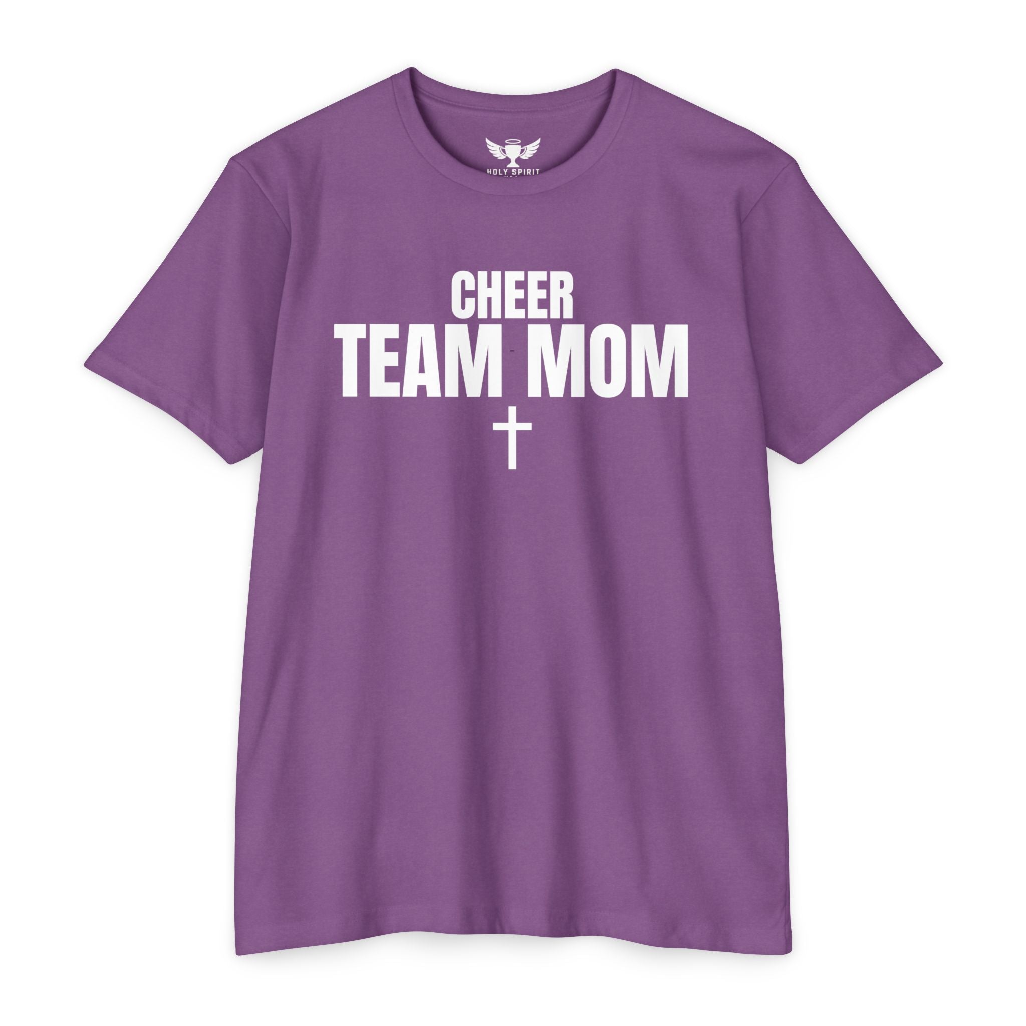 Cheer Team Mom T-Shirt — Personalized Back Number and Name