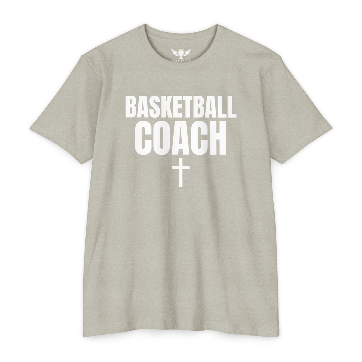 Basketball Coach T-Shirt — Custom Back Name & Number